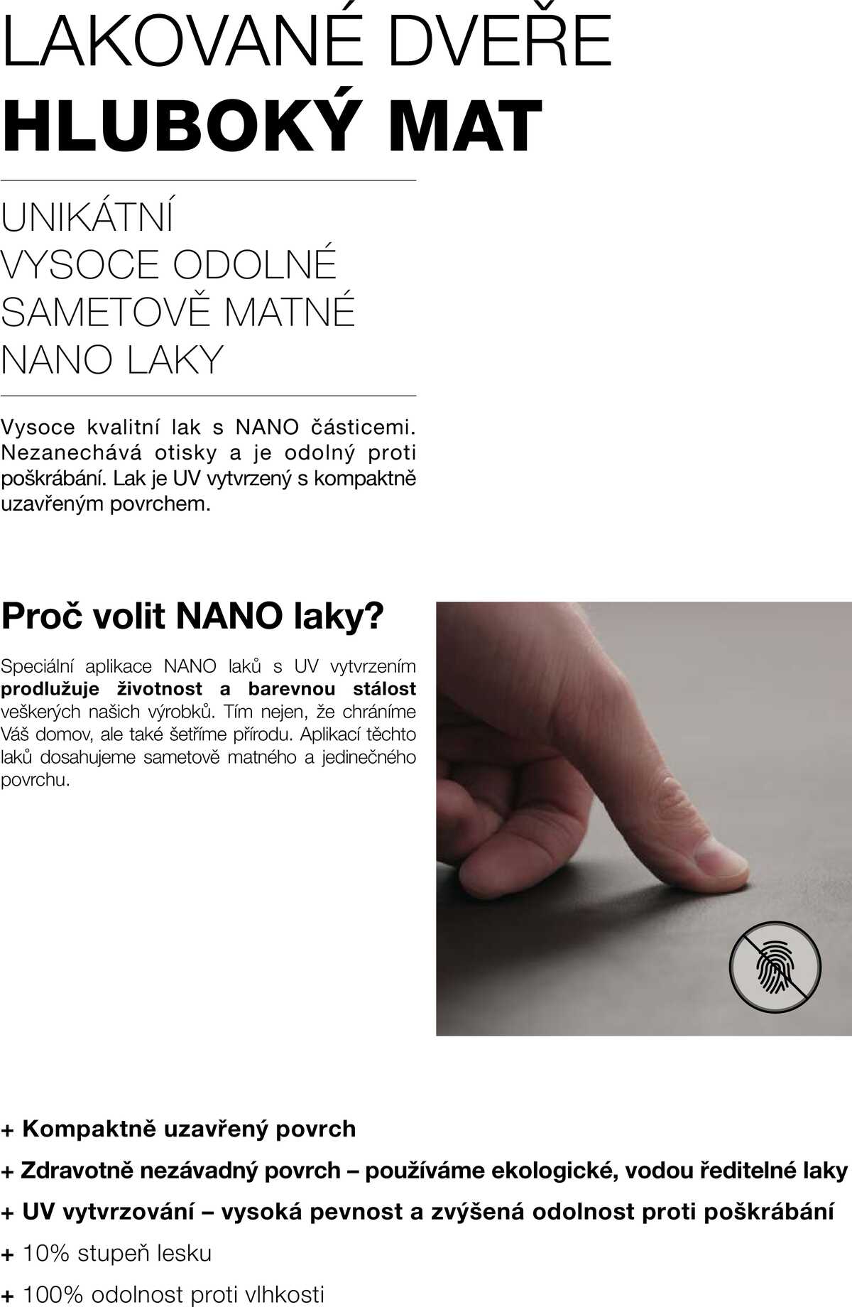 Kuchyně Hanák Interiérové dveře argumenty  strana 8