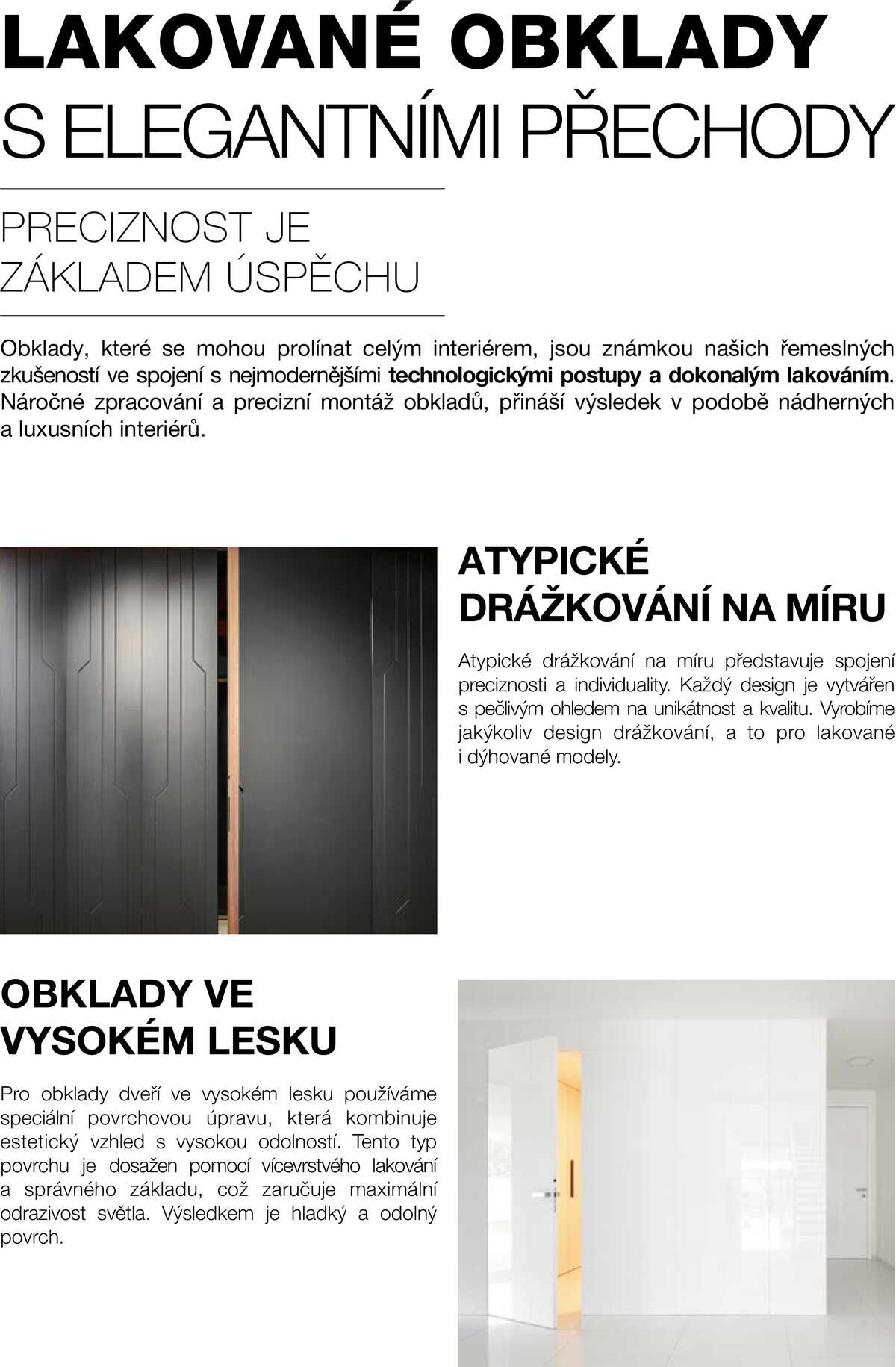 Kuchyně Hanák Interiérové dveře argumenty  strana 26