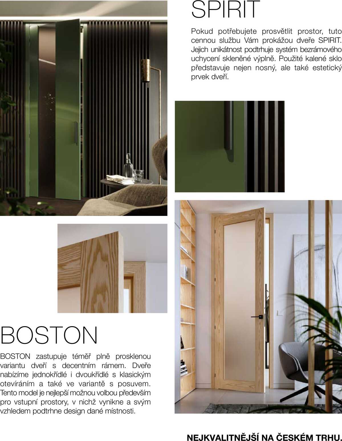 Kuchyně Hanák Interiérové dveře argumenty  strana 31