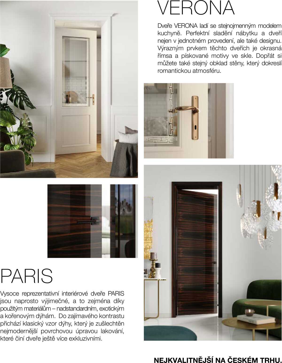 Kuchyně Hanák Interiérové dveře argumenty  strana 33
