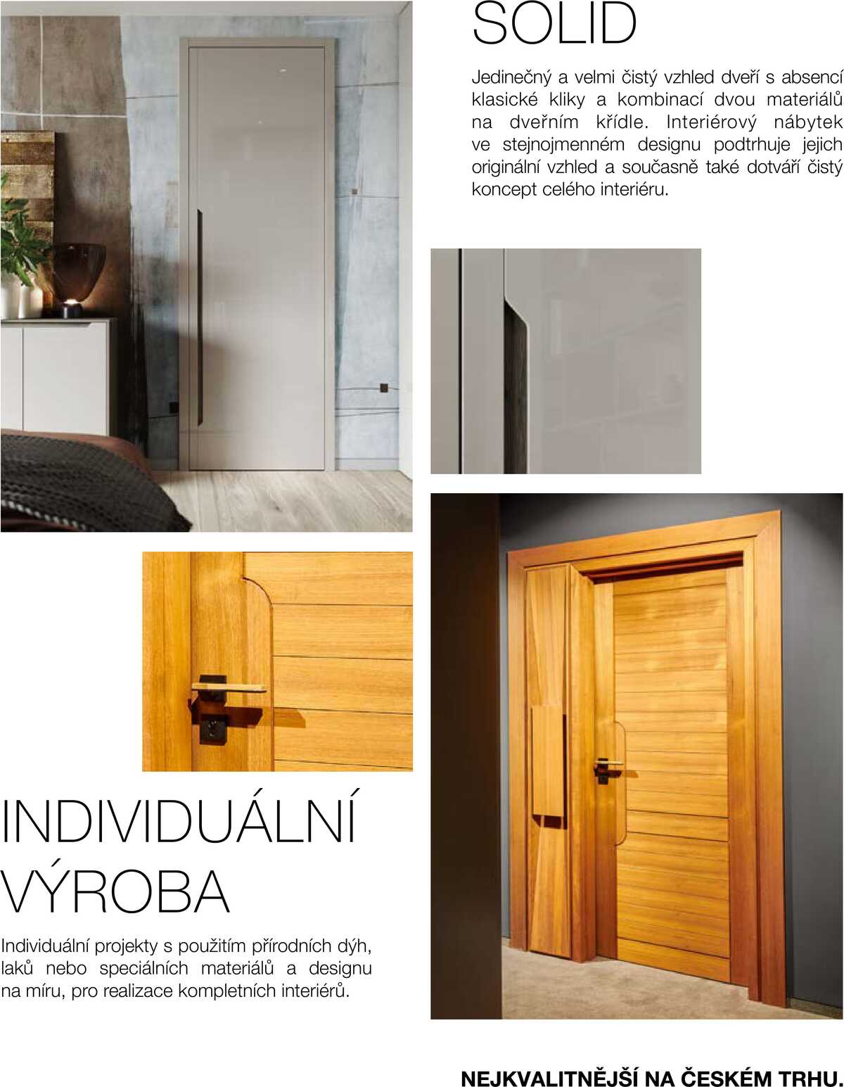 Kuchyně Hanák Interiérové dveře argumenty  strana 35