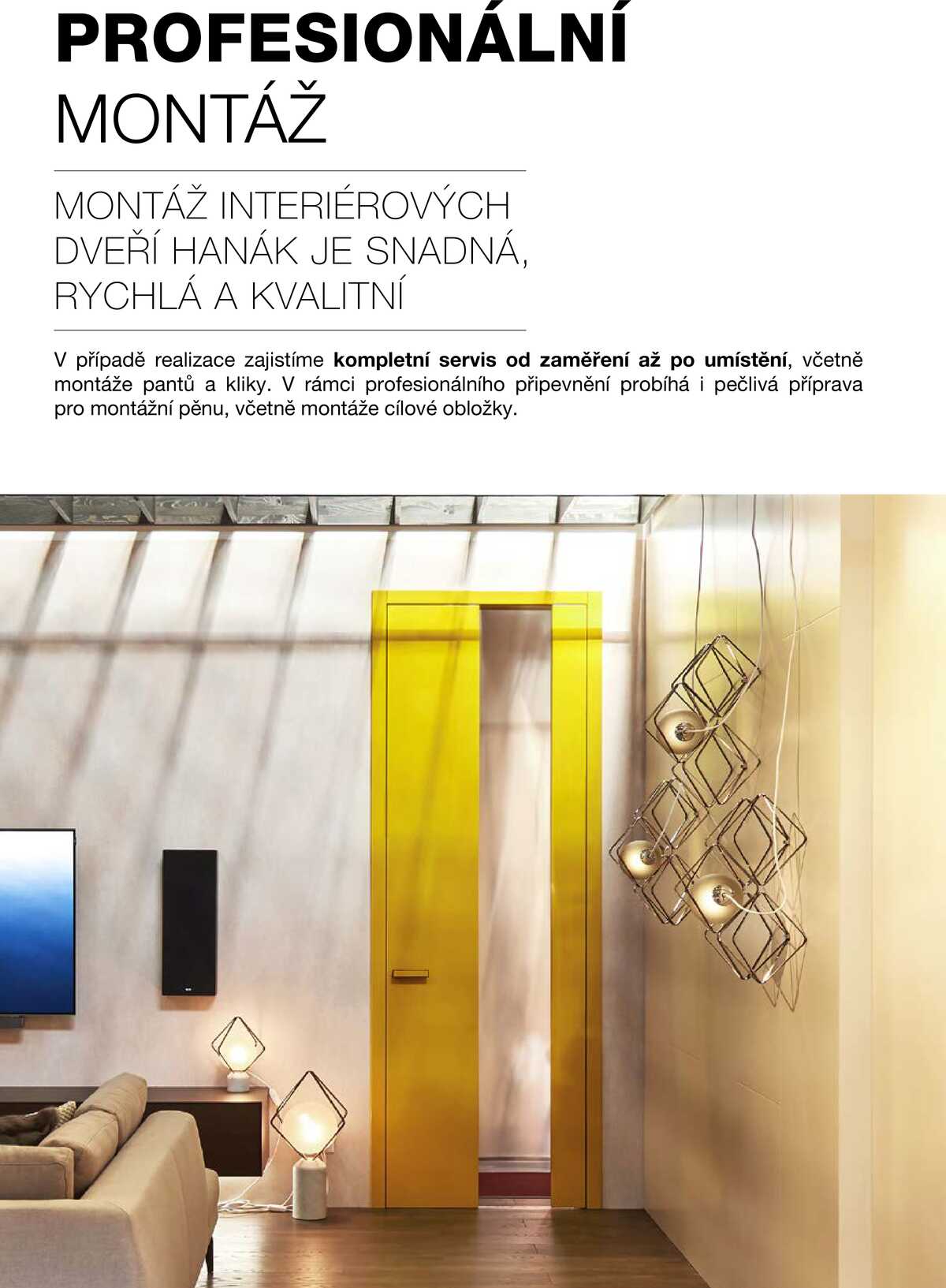 Kuchyně Hanák Interiérové dveře argumenty  strana 60