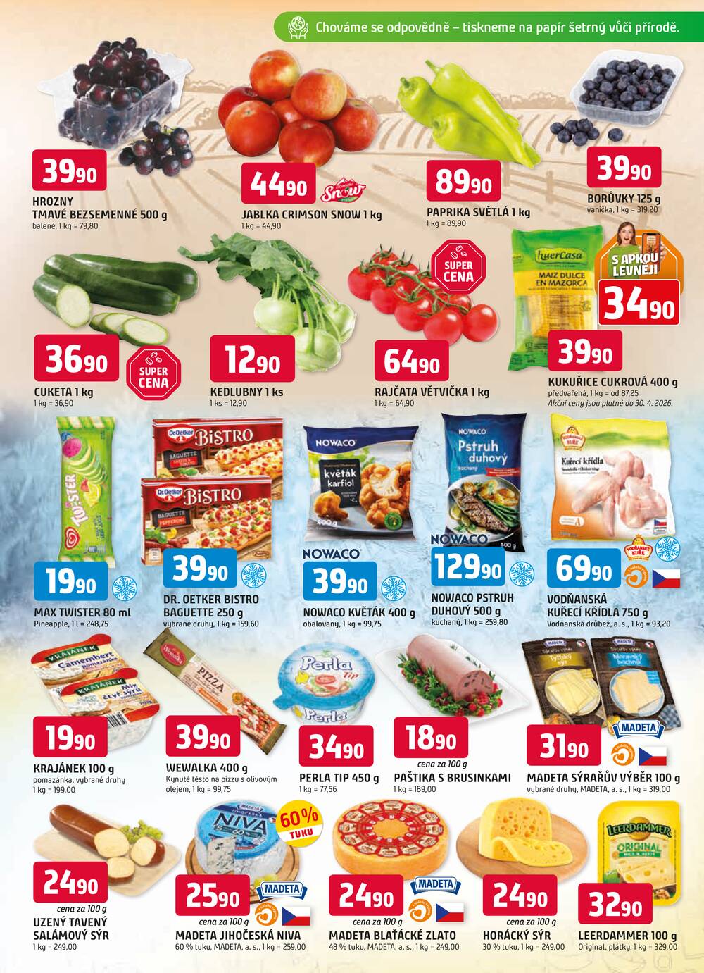 Trefa od 22.4. do 28.4.2026