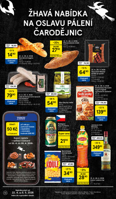 Tesco supermarkety od 22.4. do 28.4.2026
