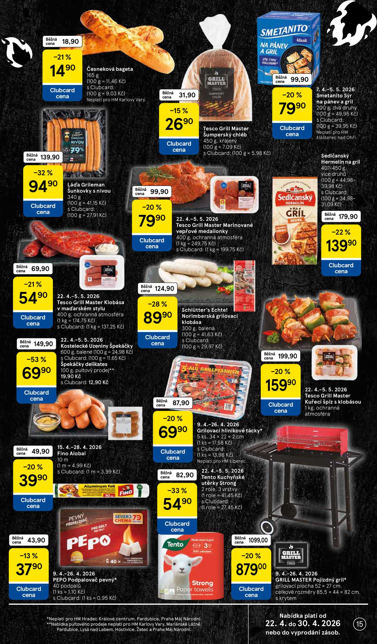 Tesco malé hypermarkety od 22.4. do 28.4.2026 strana 15