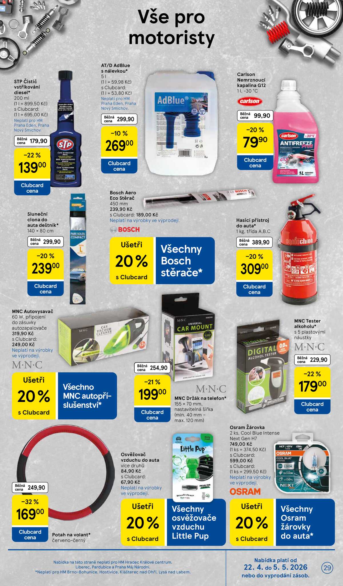 Tesco malé hypermarkety od 22.4. do 28.4.2026 strana 29