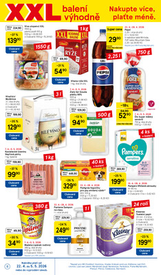 Tesco malé hypermarkety od 22.4. do 28.4.2026