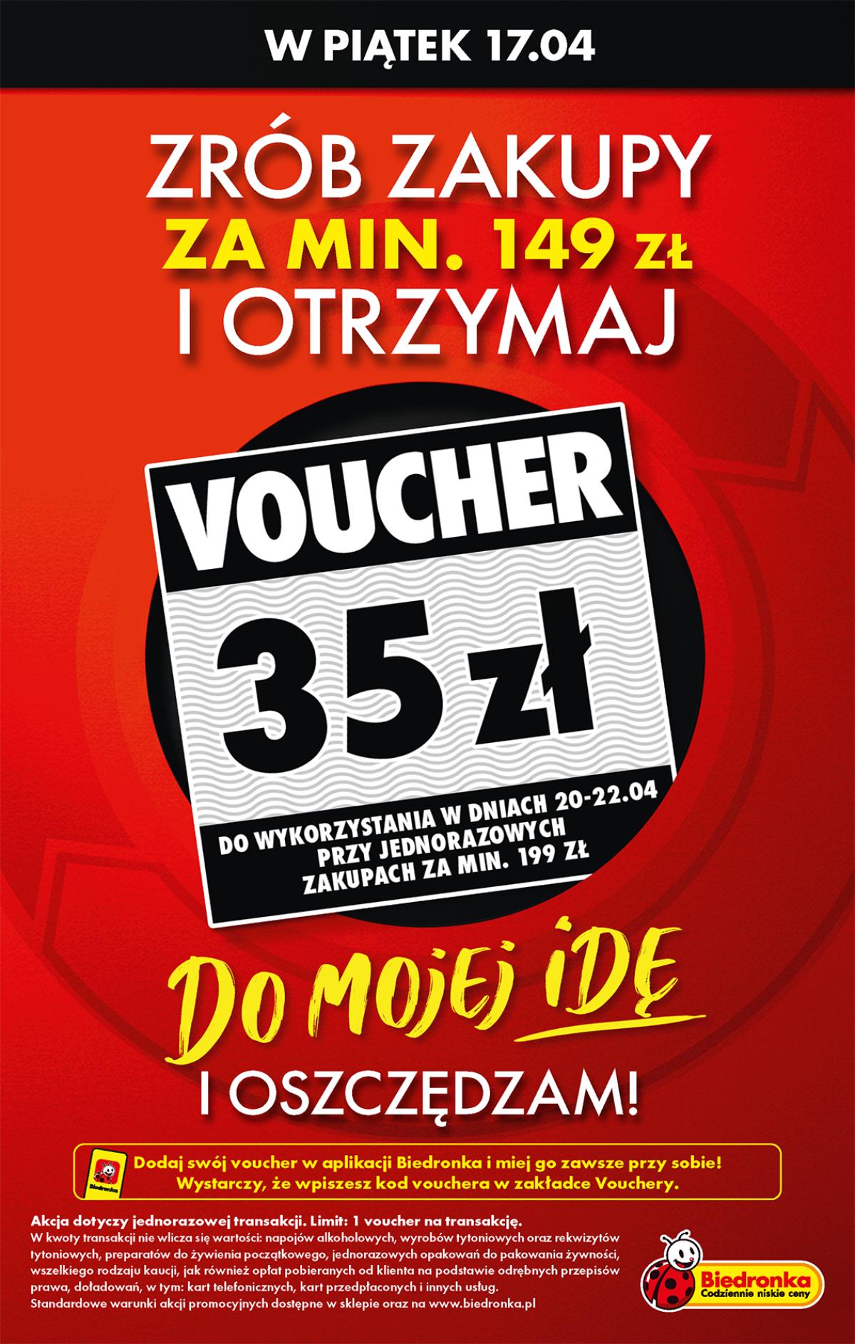 Leták Biedronka Polsko 17.4.-18.4.2026 strana 3