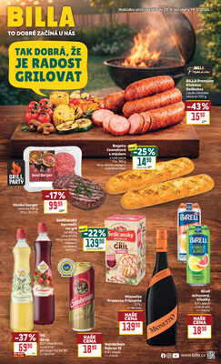 Billa katalog Gril od 29.4. do 19.5.2026