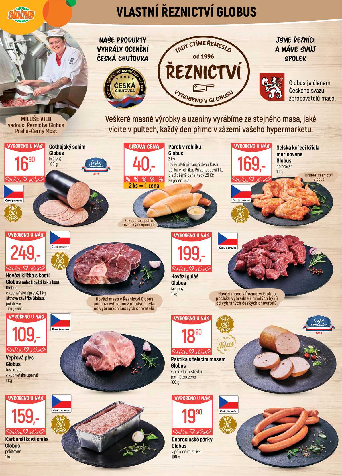 Akční leták Globus 22.4. - 28.4.2026 - Globus Praha - Centrum Černý Most strana 7