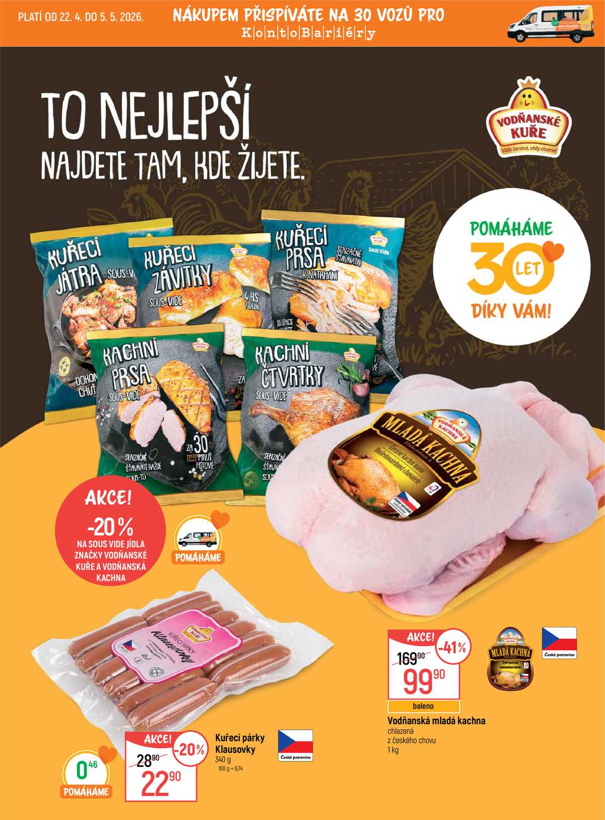 Akční leták Globus 22.4. - 28.4.2026 - Globus Praha - Centrum Černý Most strana 21