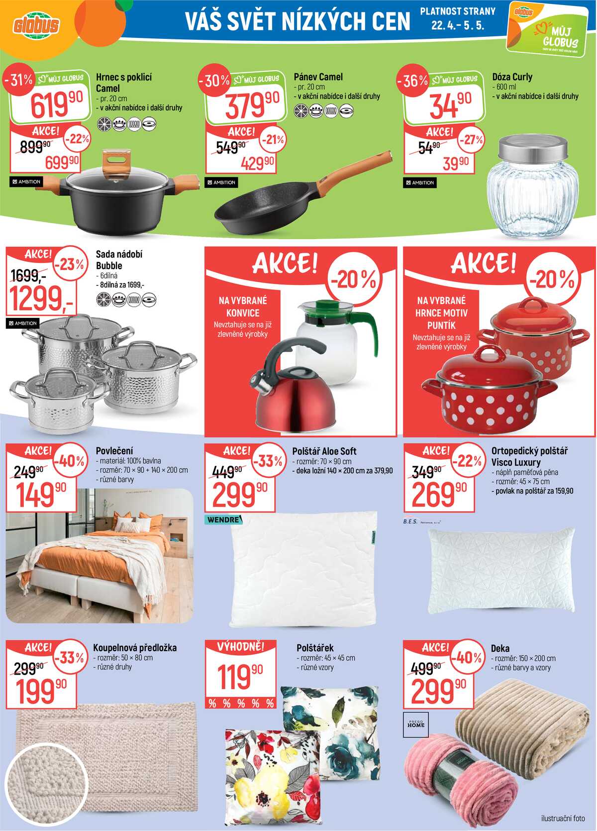 Akční leták Globus 22.4. - 28.4.2026 - Globus Praha - Centrum Černý Most strana 32