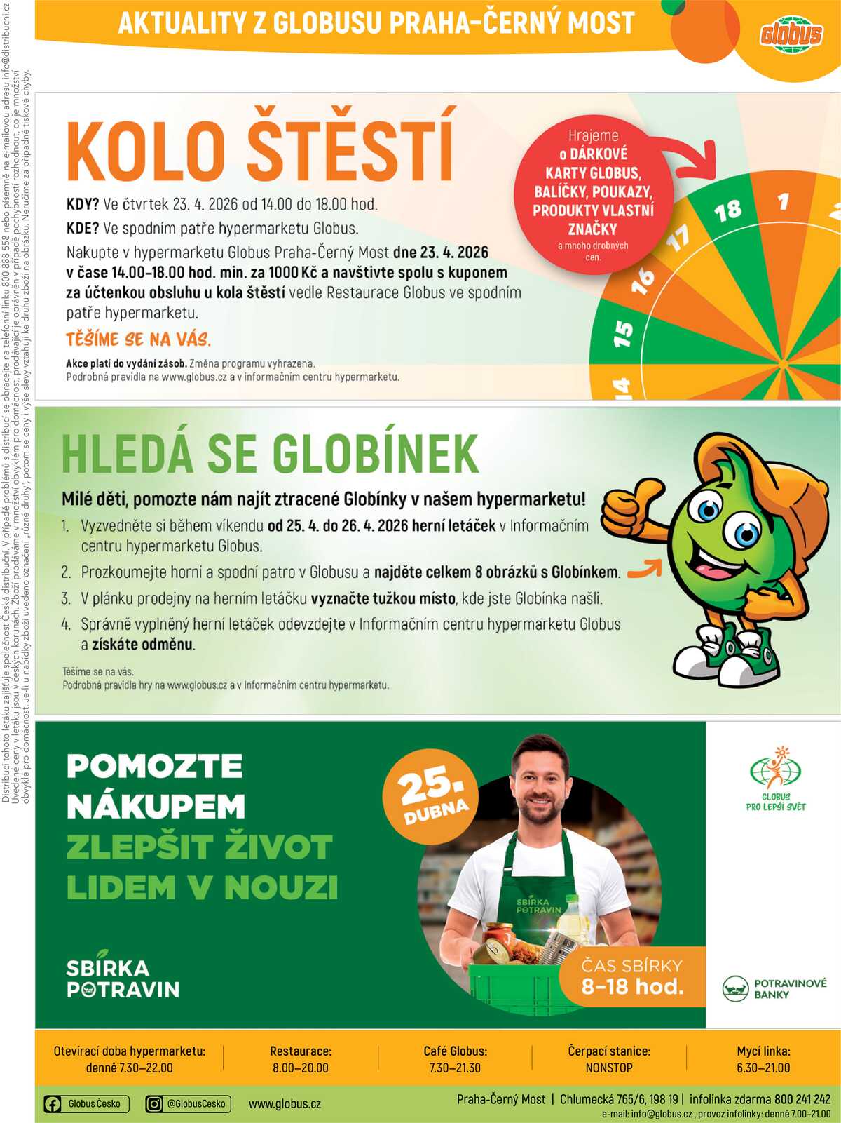 Akční leták Globus 22.4. - 28.4.2026 - Globus Praha - Centrum Černý Most strana 35