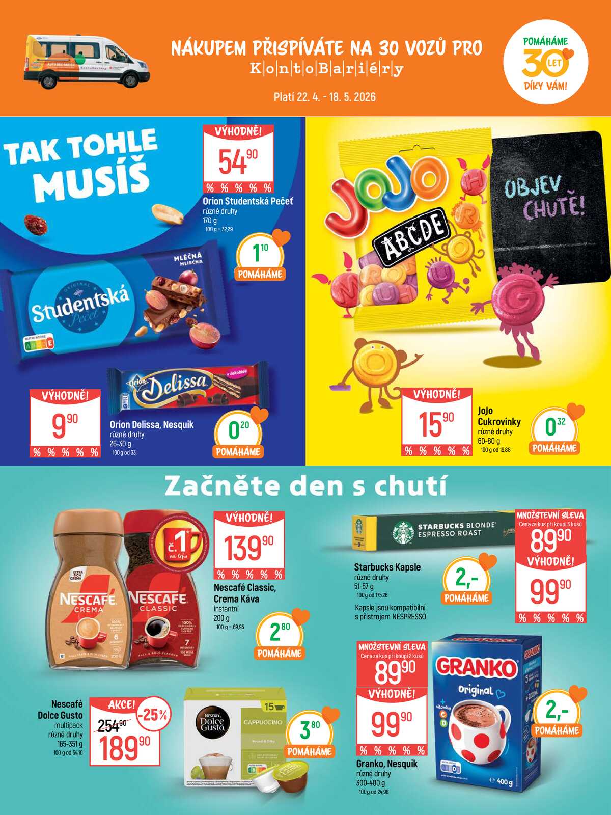 Akční leták Globus 22.4. - 18.5.2026 - Globus Praha - Čakovice strana 14