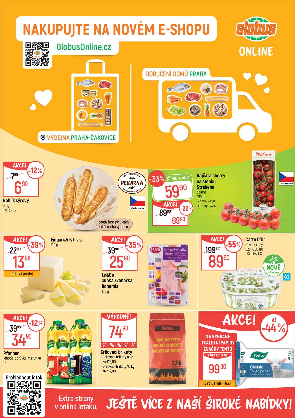 Akční leták Globus 22.4. - 28.4.2026 - Globus Praha - Čakovice strana 2