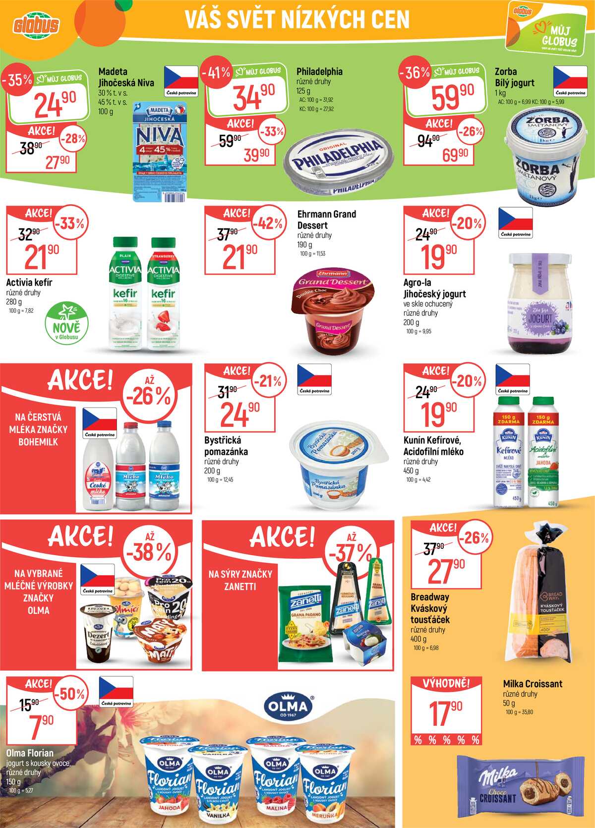 Akční leták Globus 22.4. - 28.4.2026 - Globus Praha - Čakovice strana 19