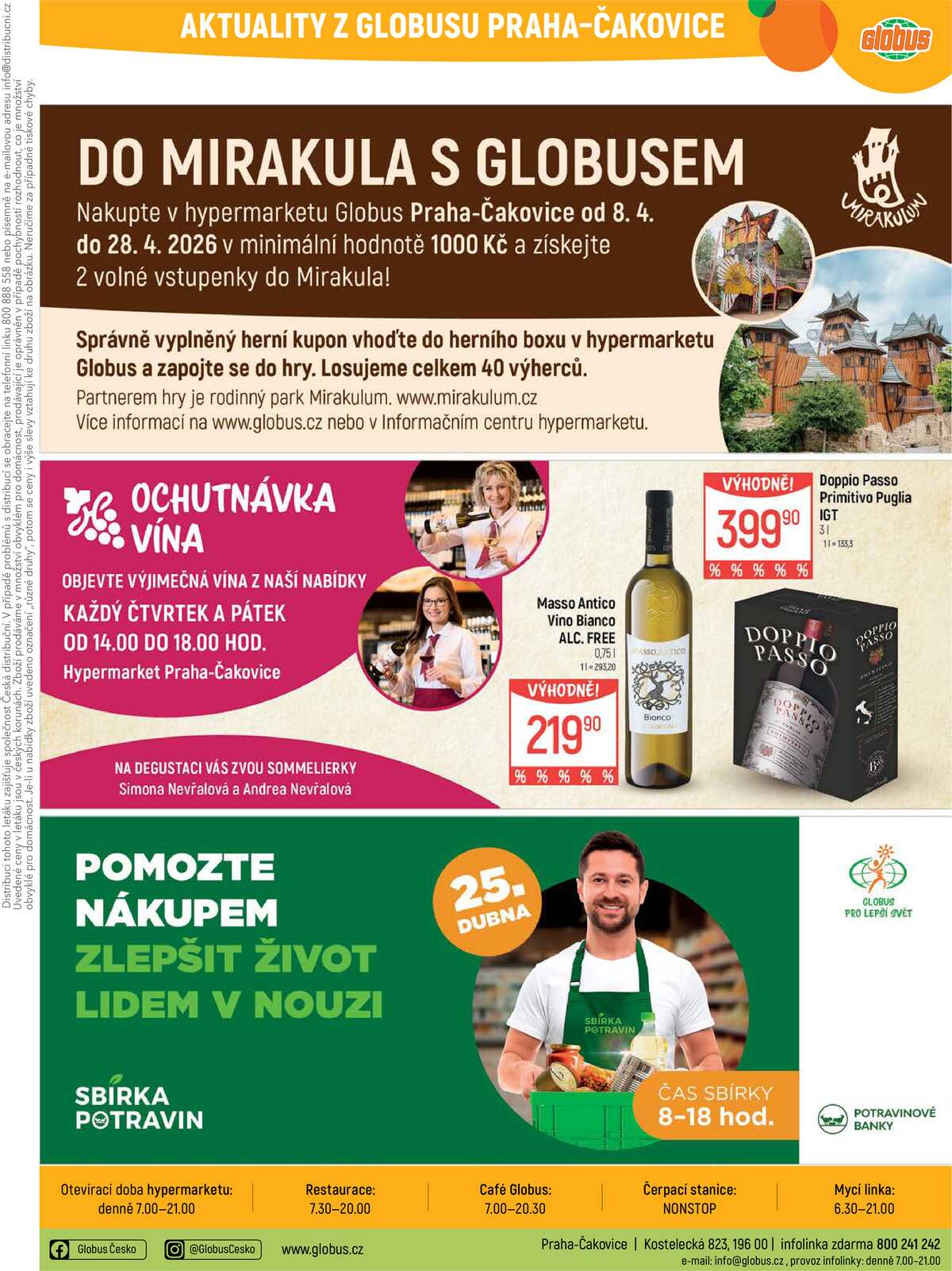 Akční leták Globus 22.4. - 28.4.2026 - Globus Praha - Čakovice strana 35