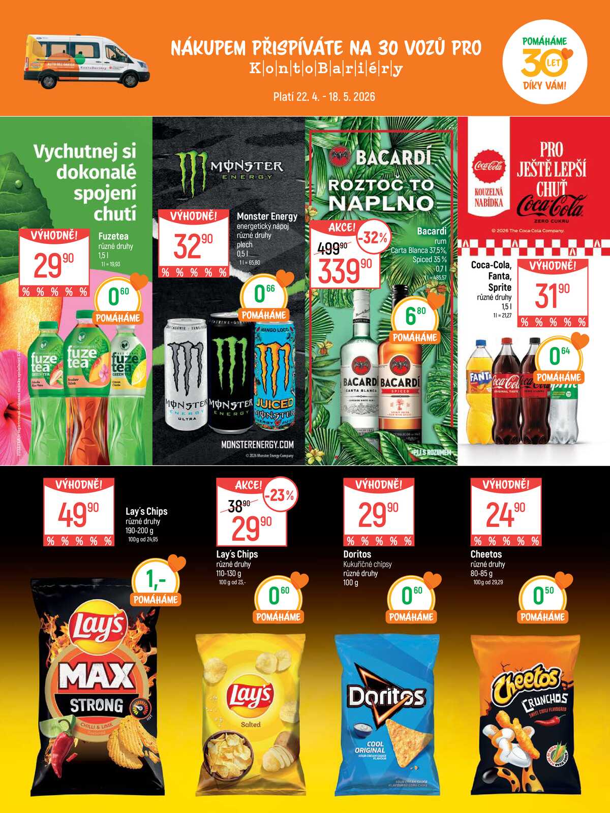 Akční leták Globus 22.4. - 18.5.2026 - Globus Praha - Zličín strana 16