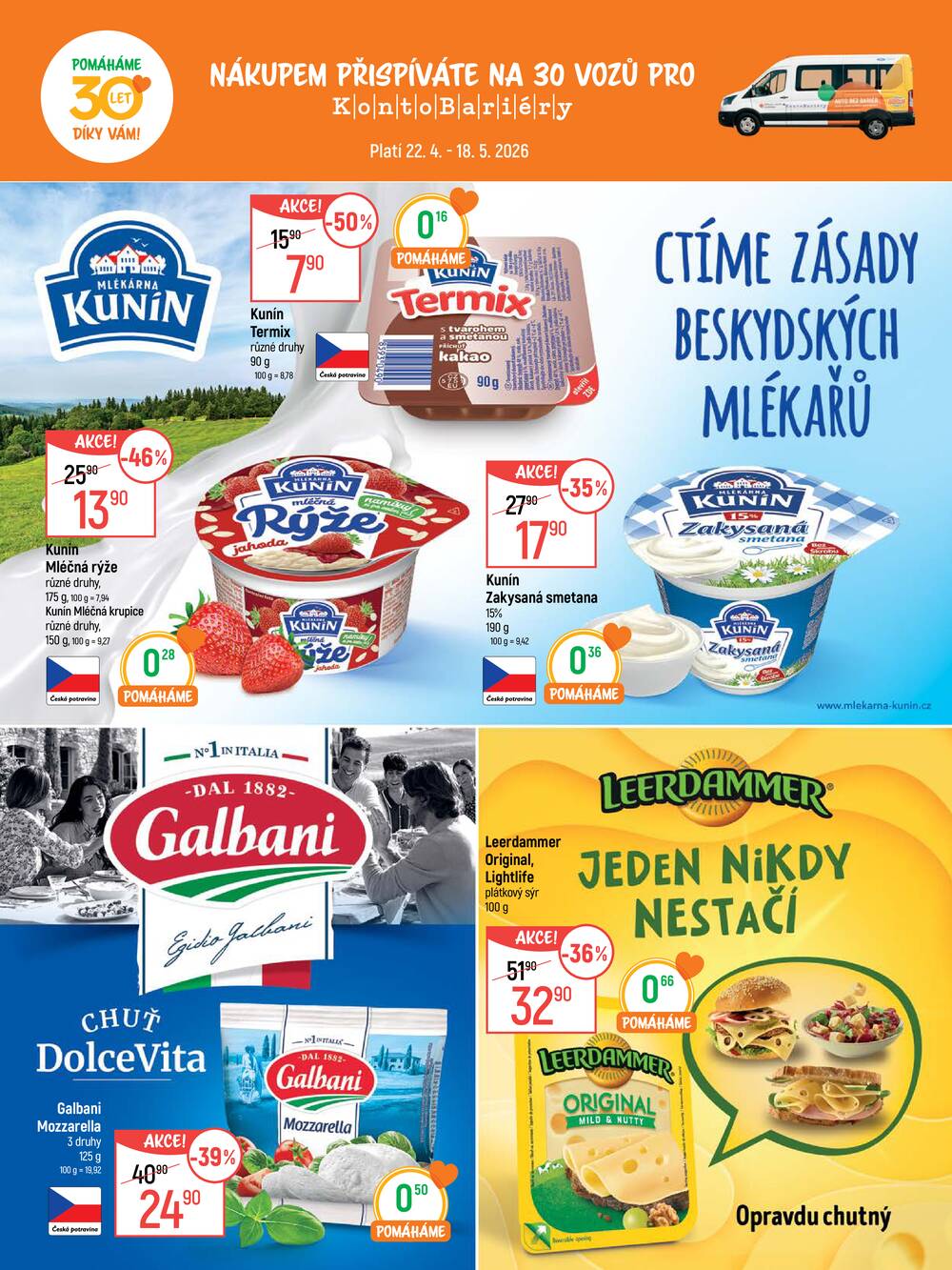 Akční leták Globus 22.4. - 18.5.2026 - Globus Praha - Zličín