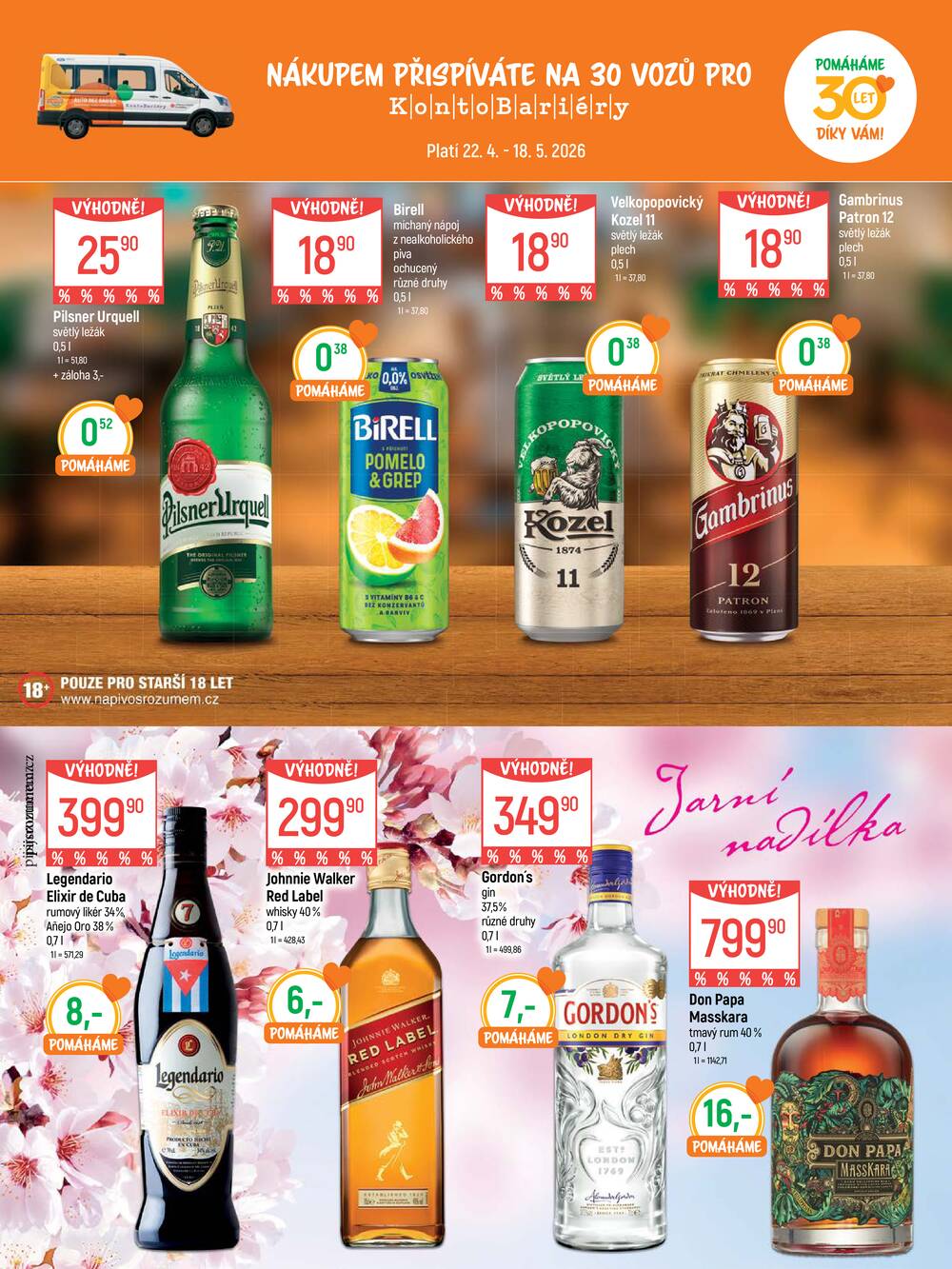 Akční leták Globus 22.4. - 18.5.2026 - Globus Praha - Zličín