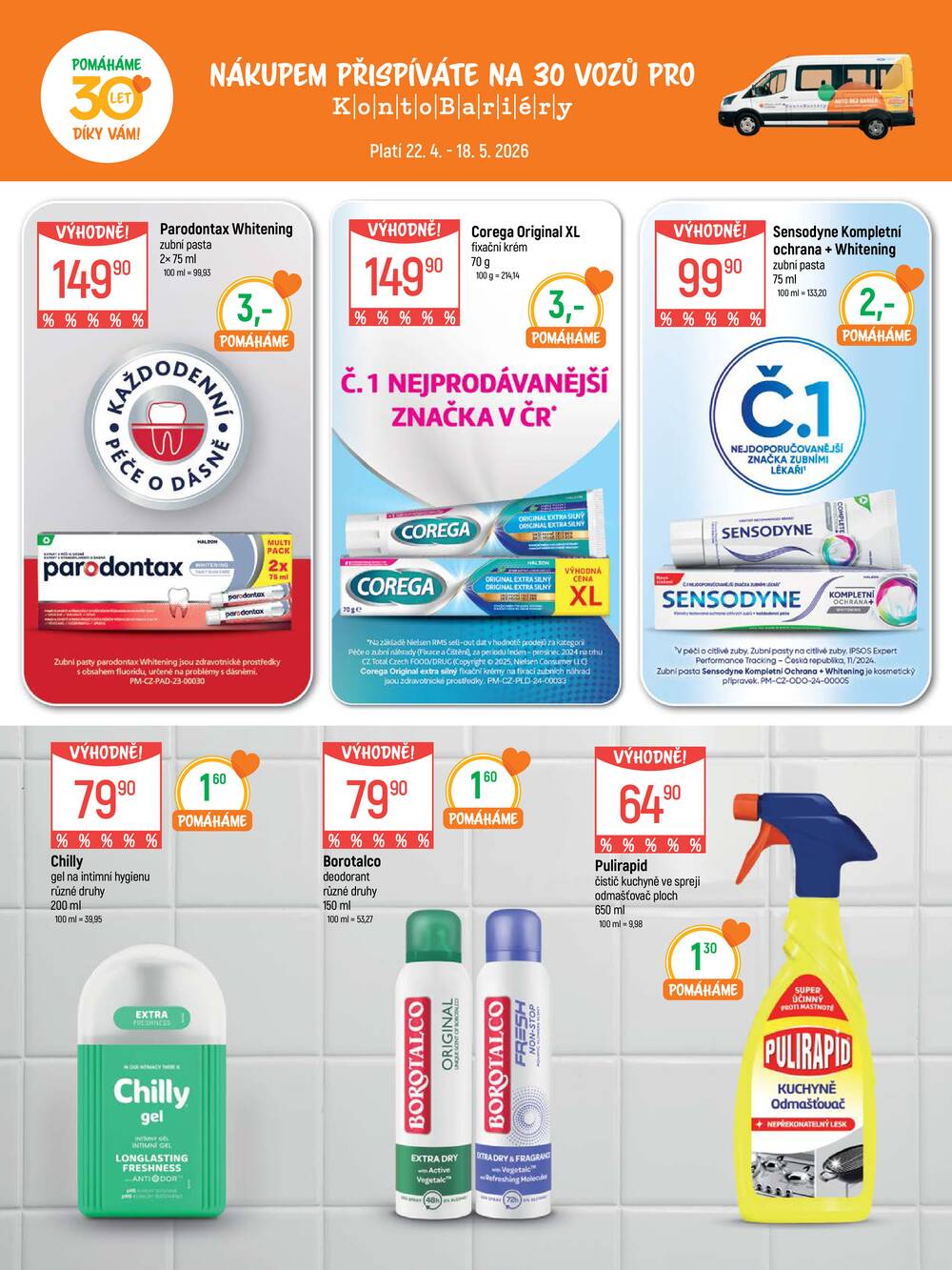 Akční leták Globus 22.4. - 18.5.2026 - Globus Praha - Zličín