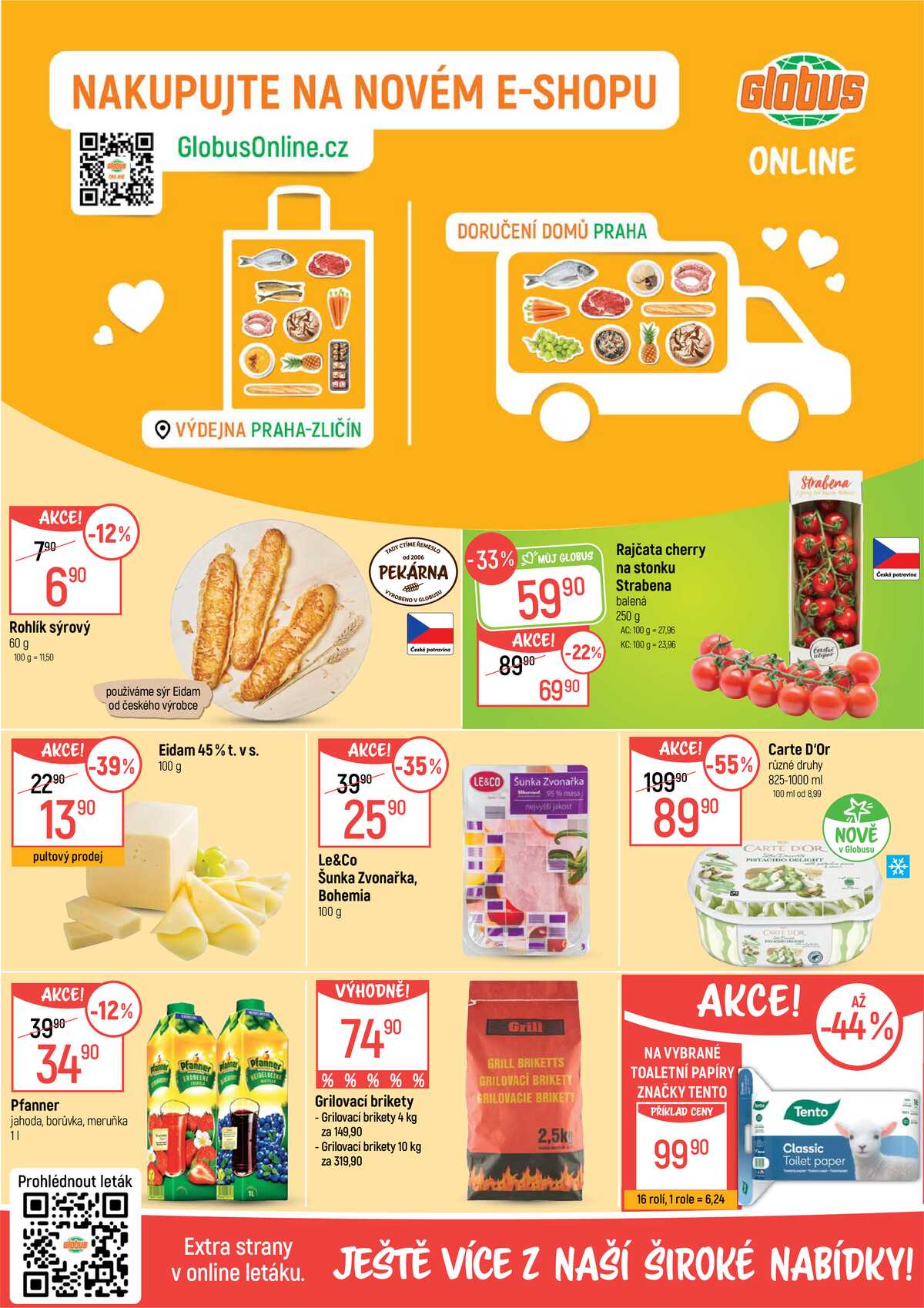 Akční leták Globus 22.4. - 28.4.2026 - Globus Praha - Zličín strana 2