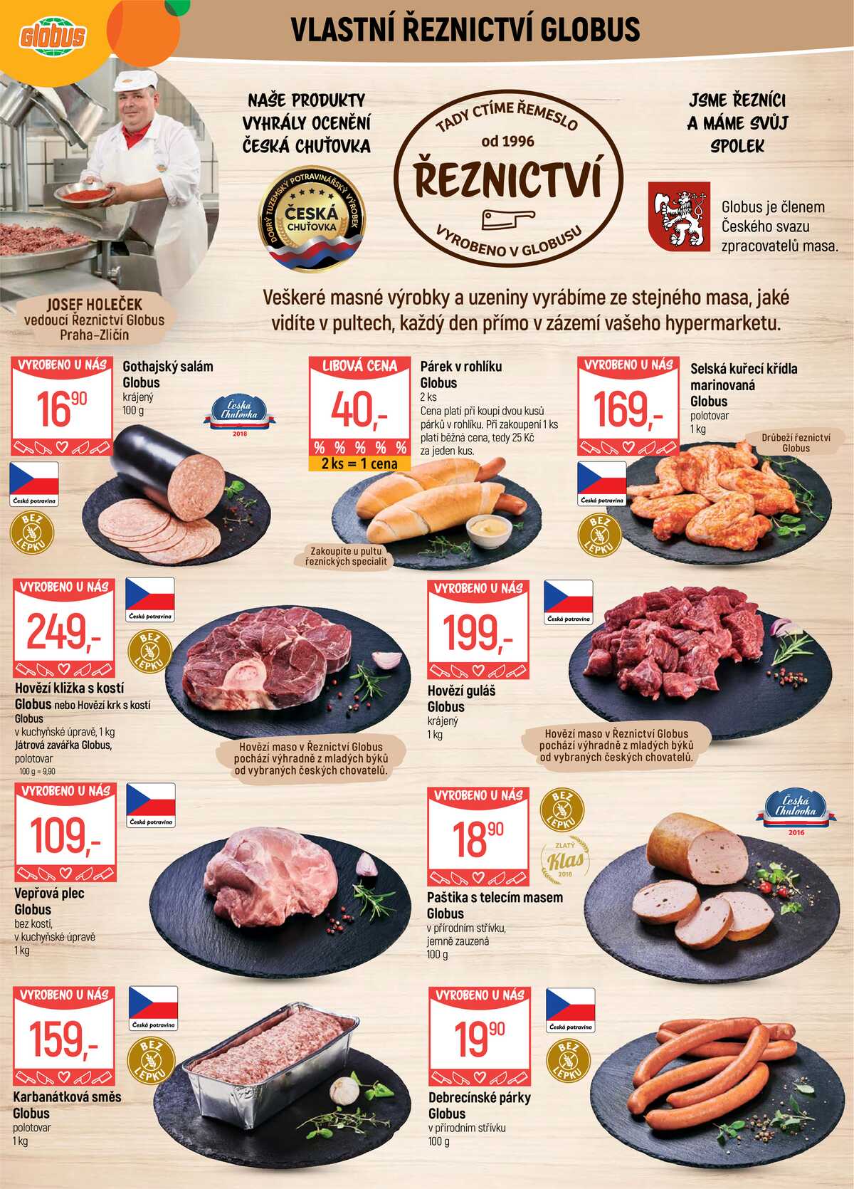 Akční leták Globus 22.4. - 28.4.2026 - Globus Praha - Zličín strana 7