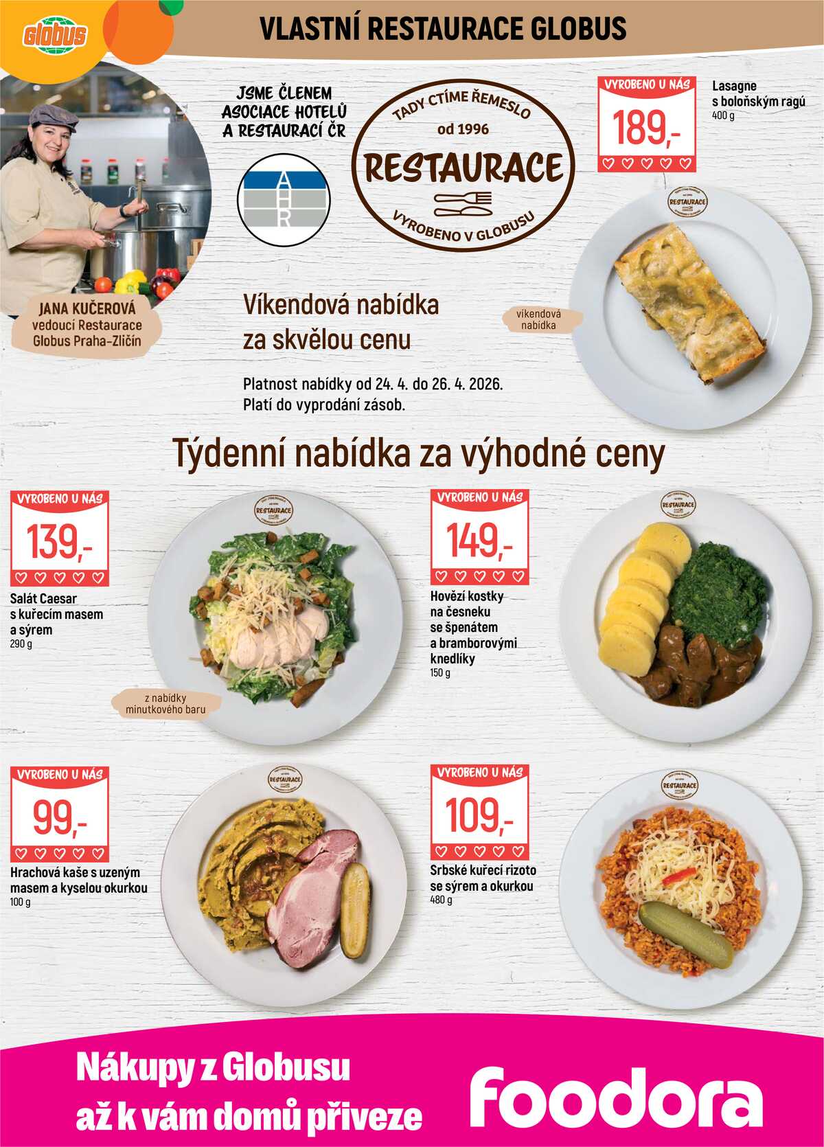 Akční leták Globus 22.4. - 28.4.2026 - Globus Praha - Zličín strana 9