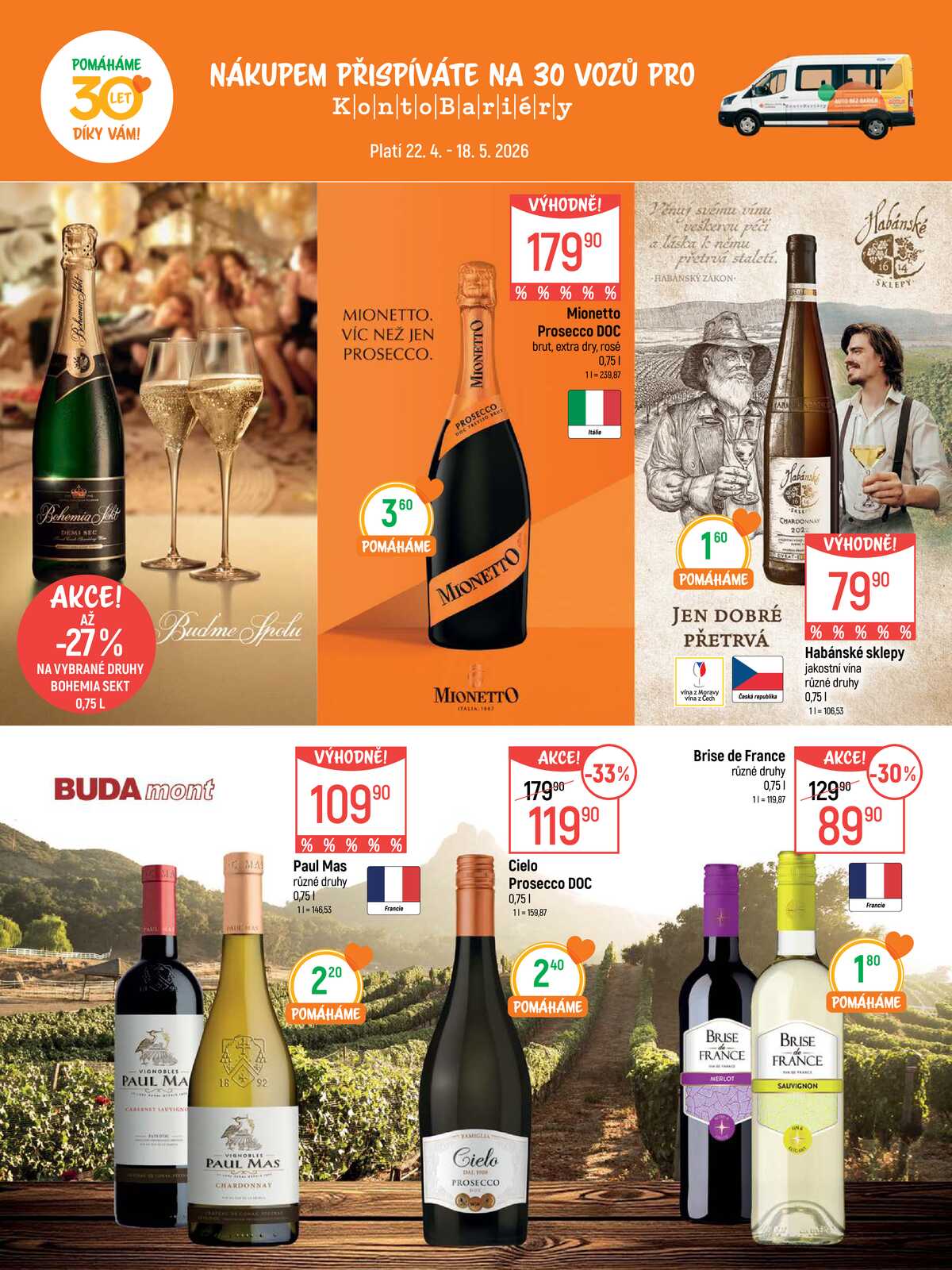 Akční leták Globus 22.4. - 18.5.2026 - Globus České Budějovice strana 19