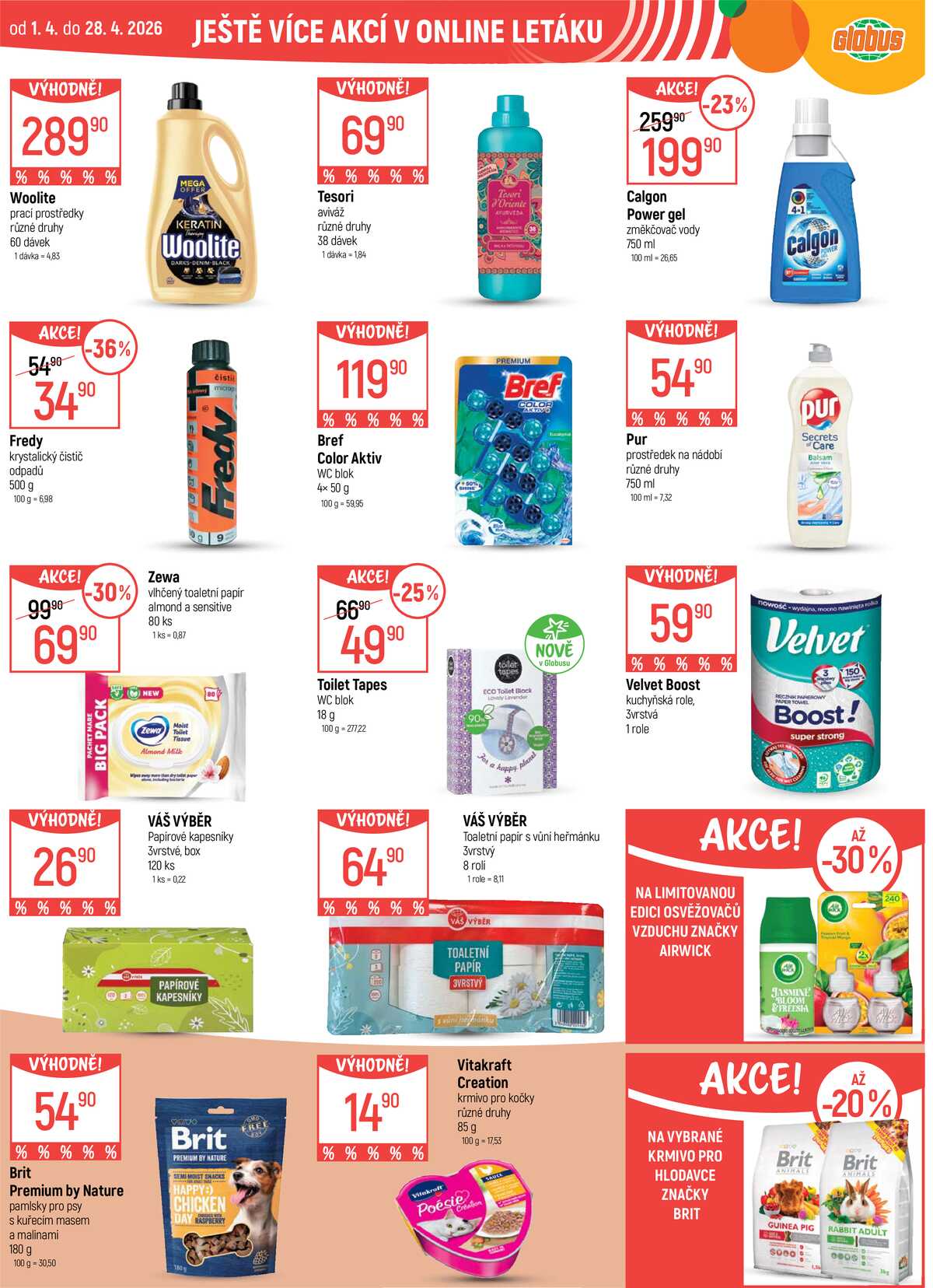 Akční leták Globus 22.4. - 28.4.2026 - Globus Havířov strana 41