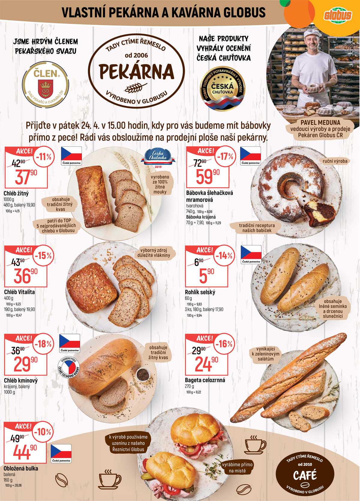 Akční leták Globus 22.4. - 28.4.2026 - Globus Chomutov strana 8