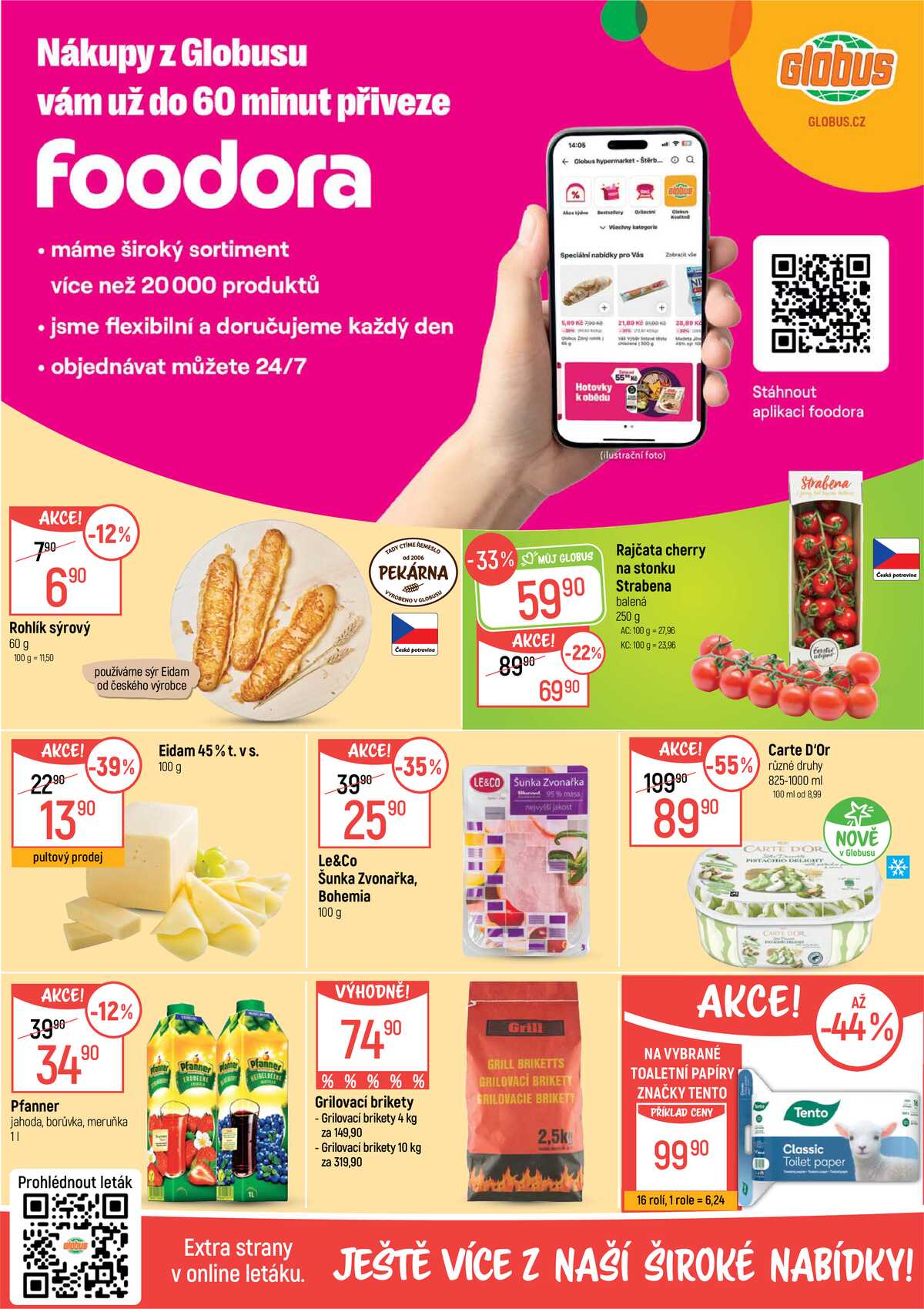 Akční leták Globus 22.4. - 28.4.2026 - Globus Jenišov u Karlových Varů strana 2