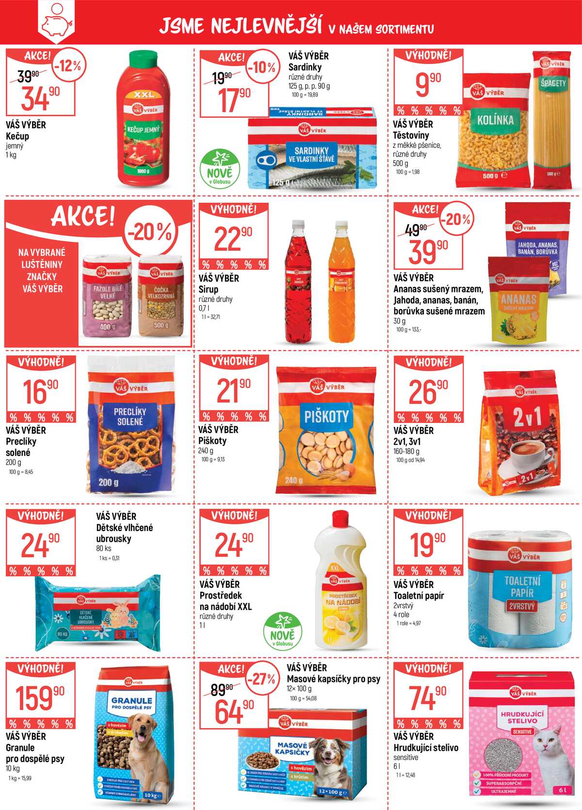 Akční leták Globus 22.4. - 28.4.2026 - Globus Jenišov u Karlových Varů strana 4