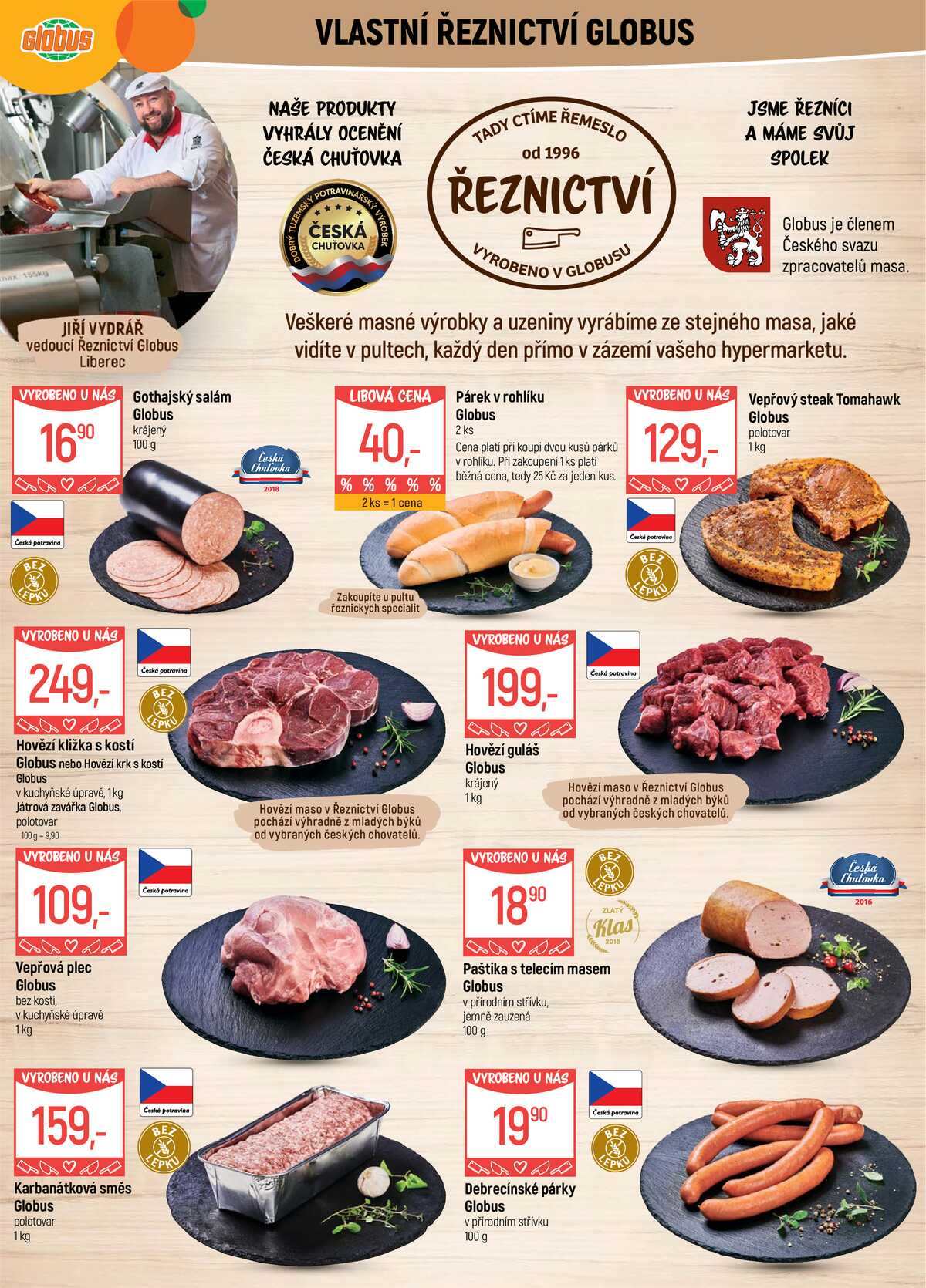 Akční leták Globus 22.4. - 28.4.2026 - Globus Liberec strana 7