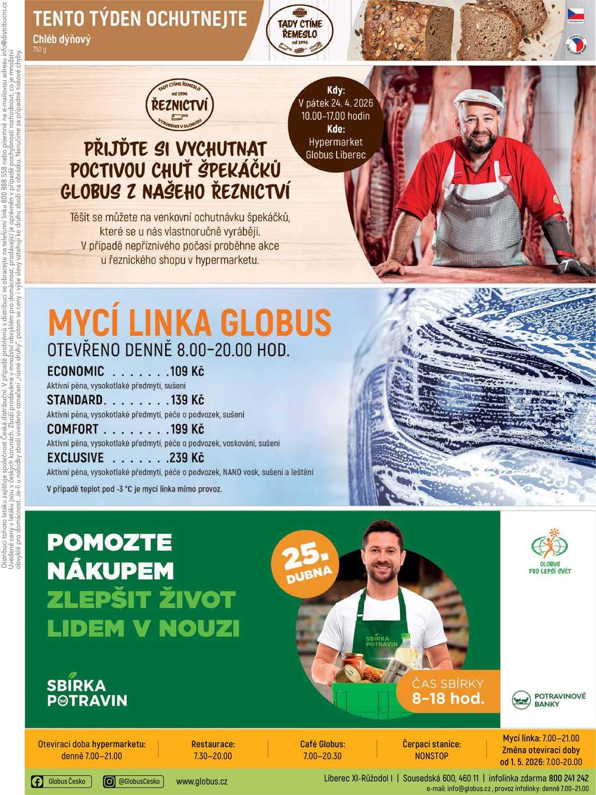 Akční leták Globus 22.4. - 28.4.2026 - Globus Liberec strana 35
