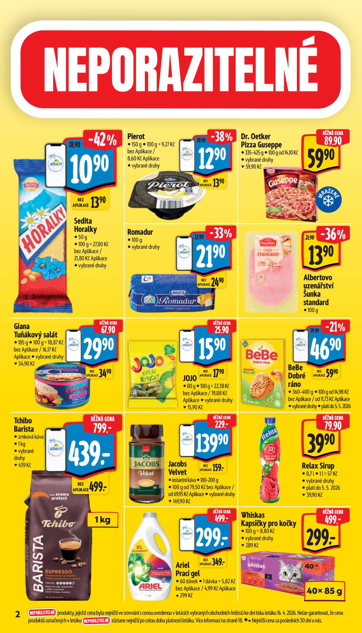 Albert Supermarket od 22.4. do 28.4.2026 strana 2