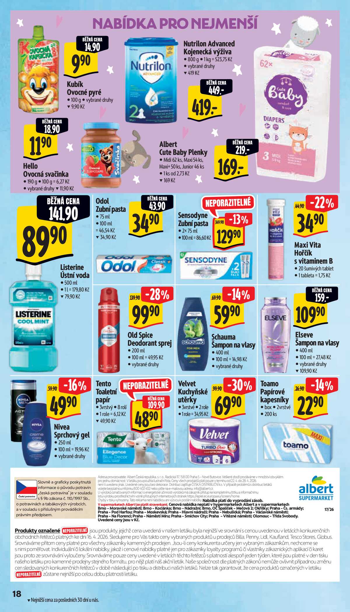 Albert Supermarket od 22.4. do 28.4.2026 strana 20