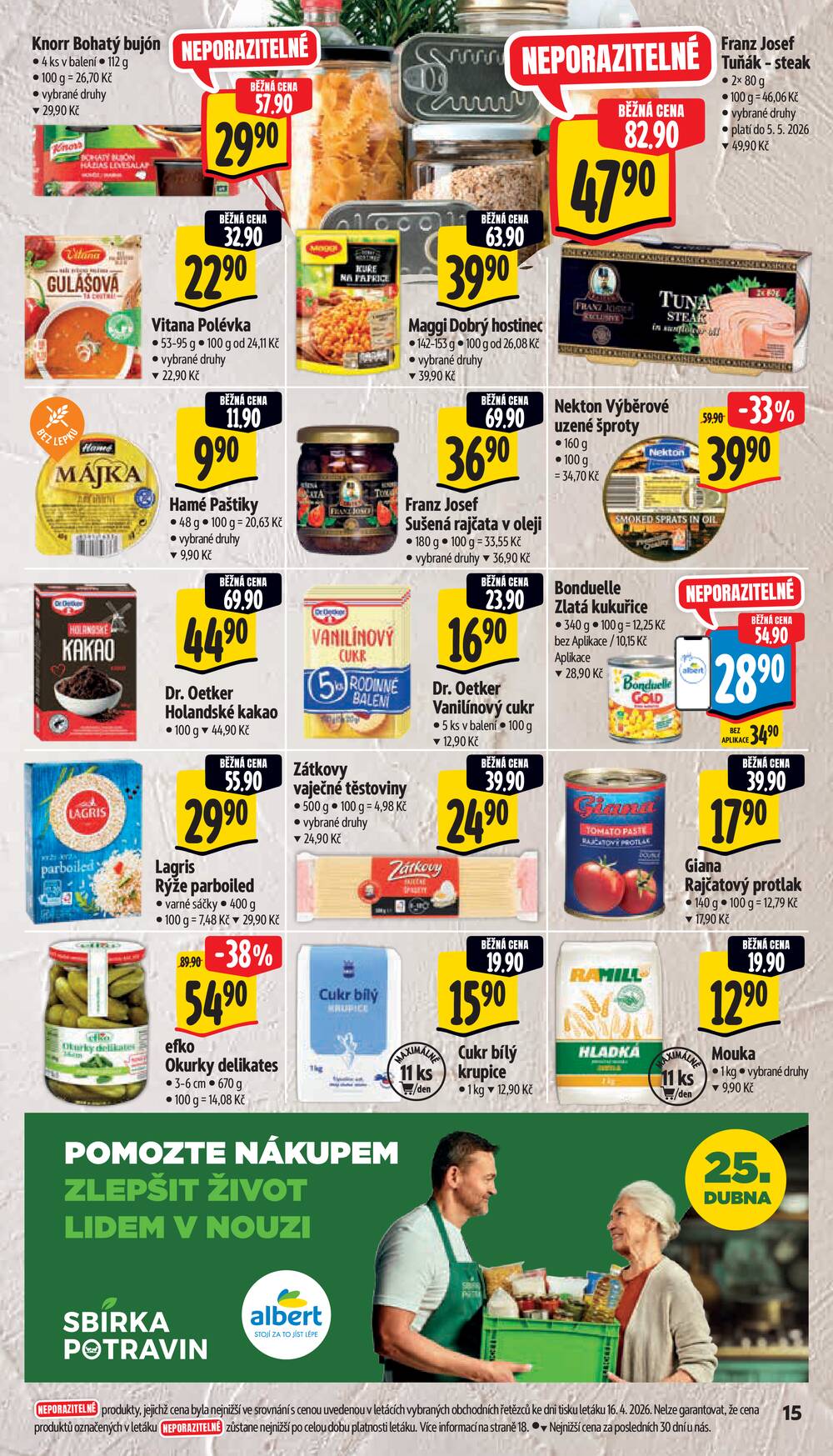 Albert Supermarket od 22.4. do 28.4.2026