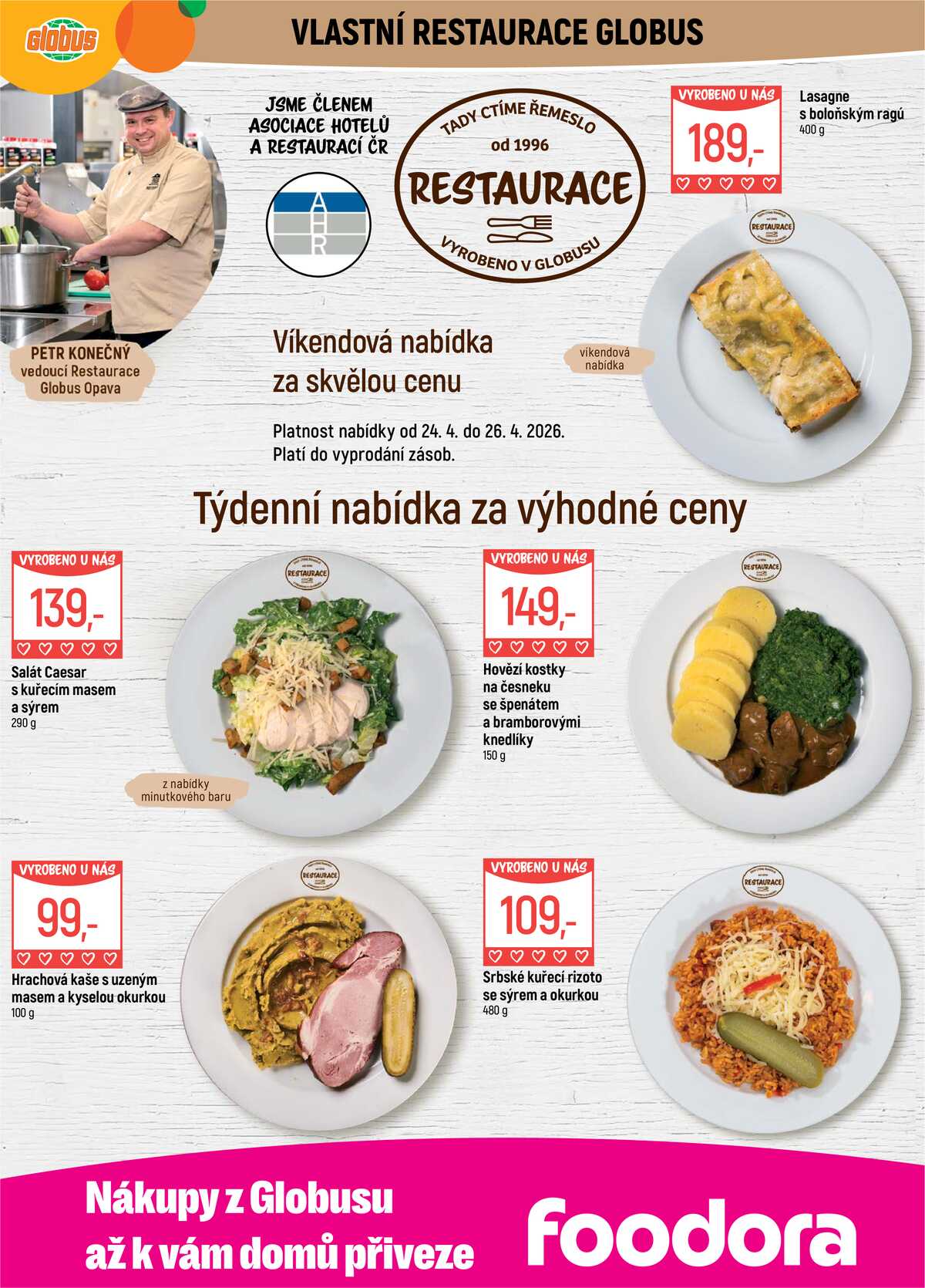 Akční leták Globus 22.4. - 28.4.2026 - Globus Opava strana 9