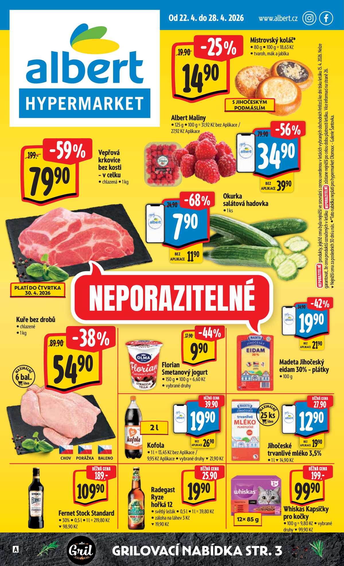 Albert  Hypermarket od 22.4. do 28.4.2026 strana 1
