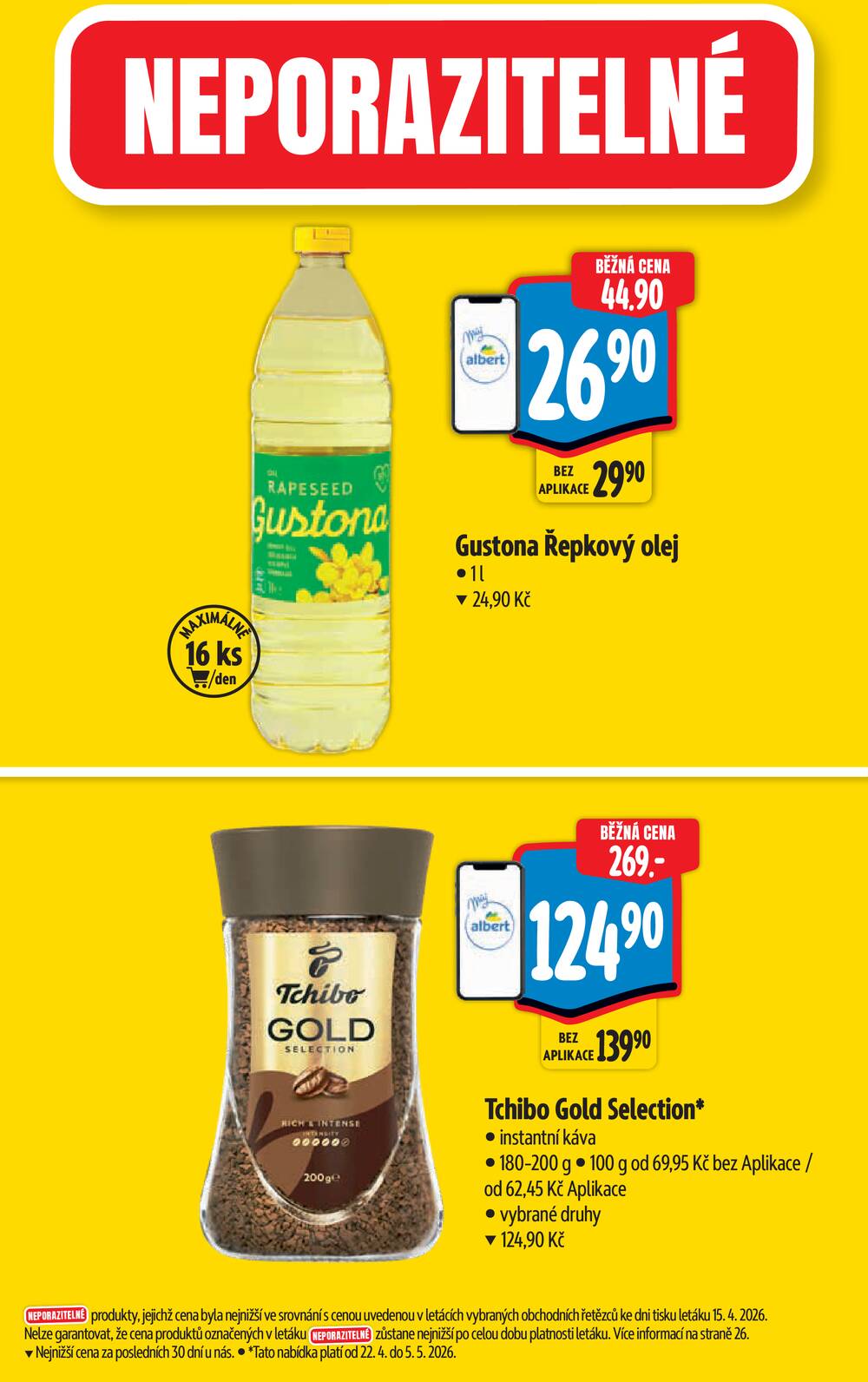 Albert Hypermarket Jihomoravský od 22.4. do 28.4.2026