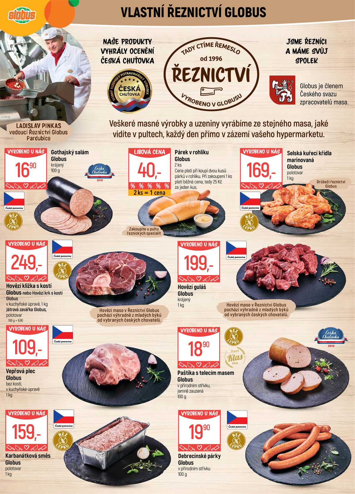 Akční leták Globus 22.4. - 28.4.2026 - Globus Pardubice strana 7