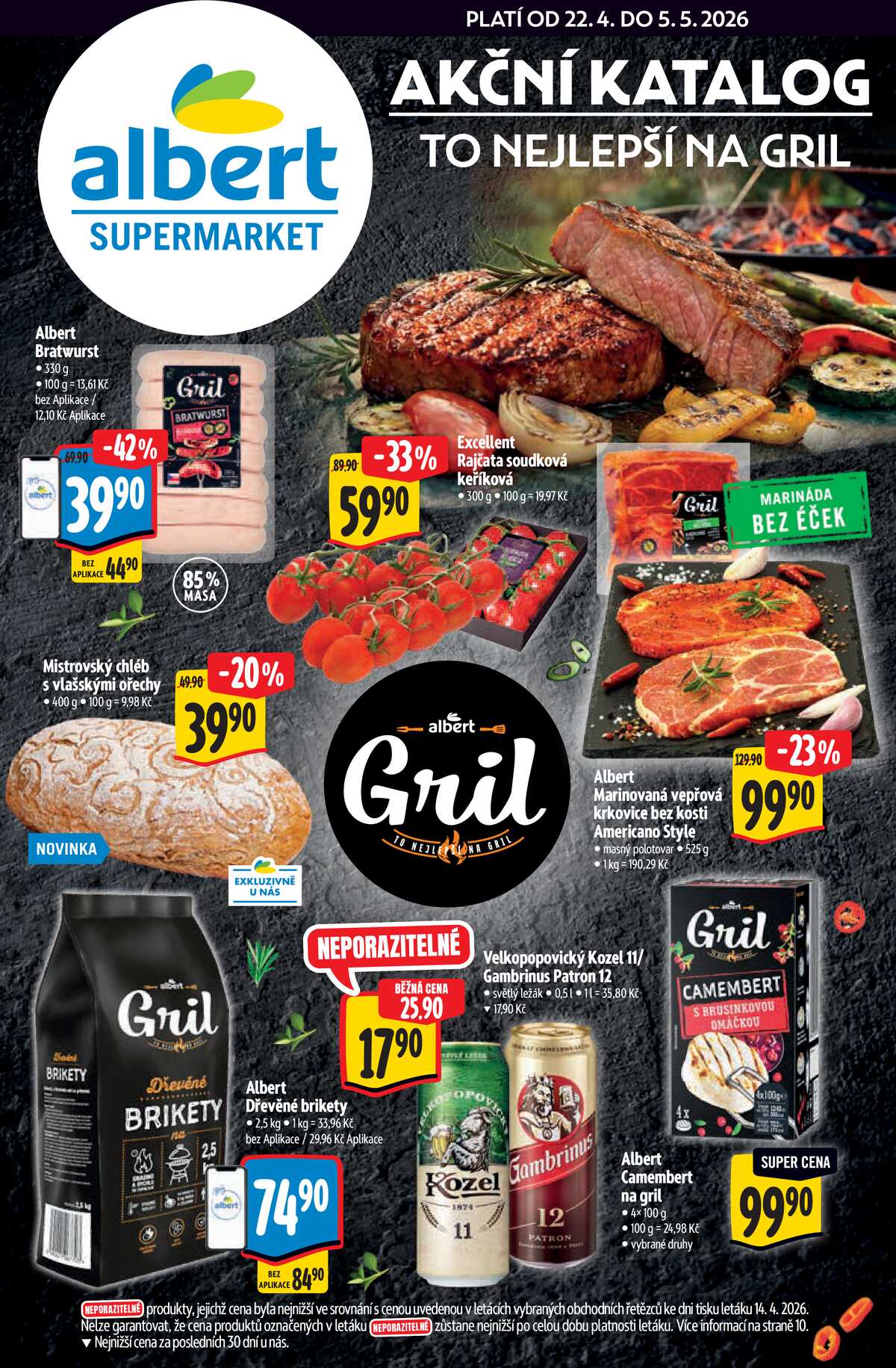 Albert Supermarket katalog Gril od 22.4. do 5.5.2026 strana 1