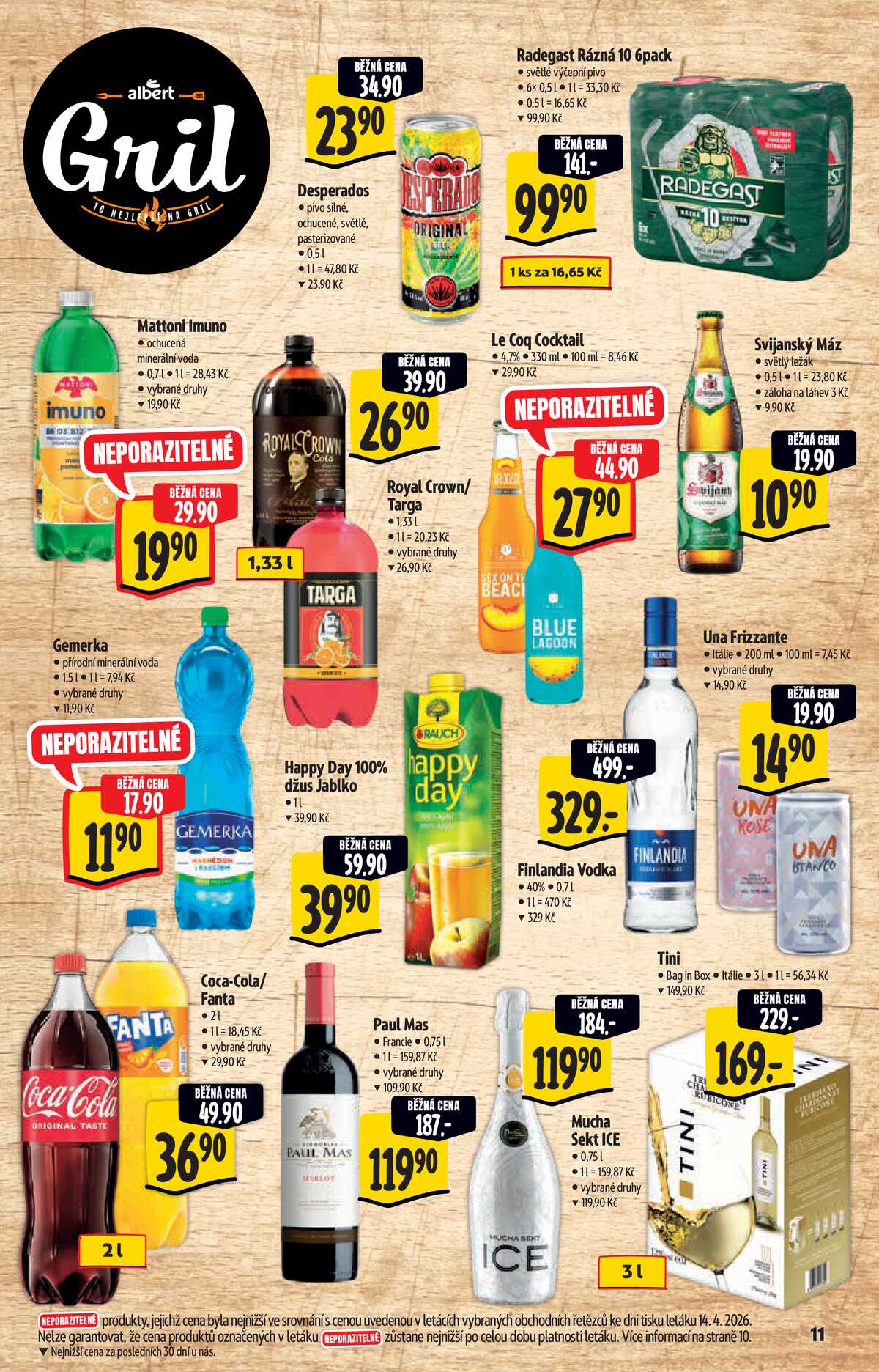 Albert Supermarket katalog Gril od 22.4. do 5.5.2026 strana 11