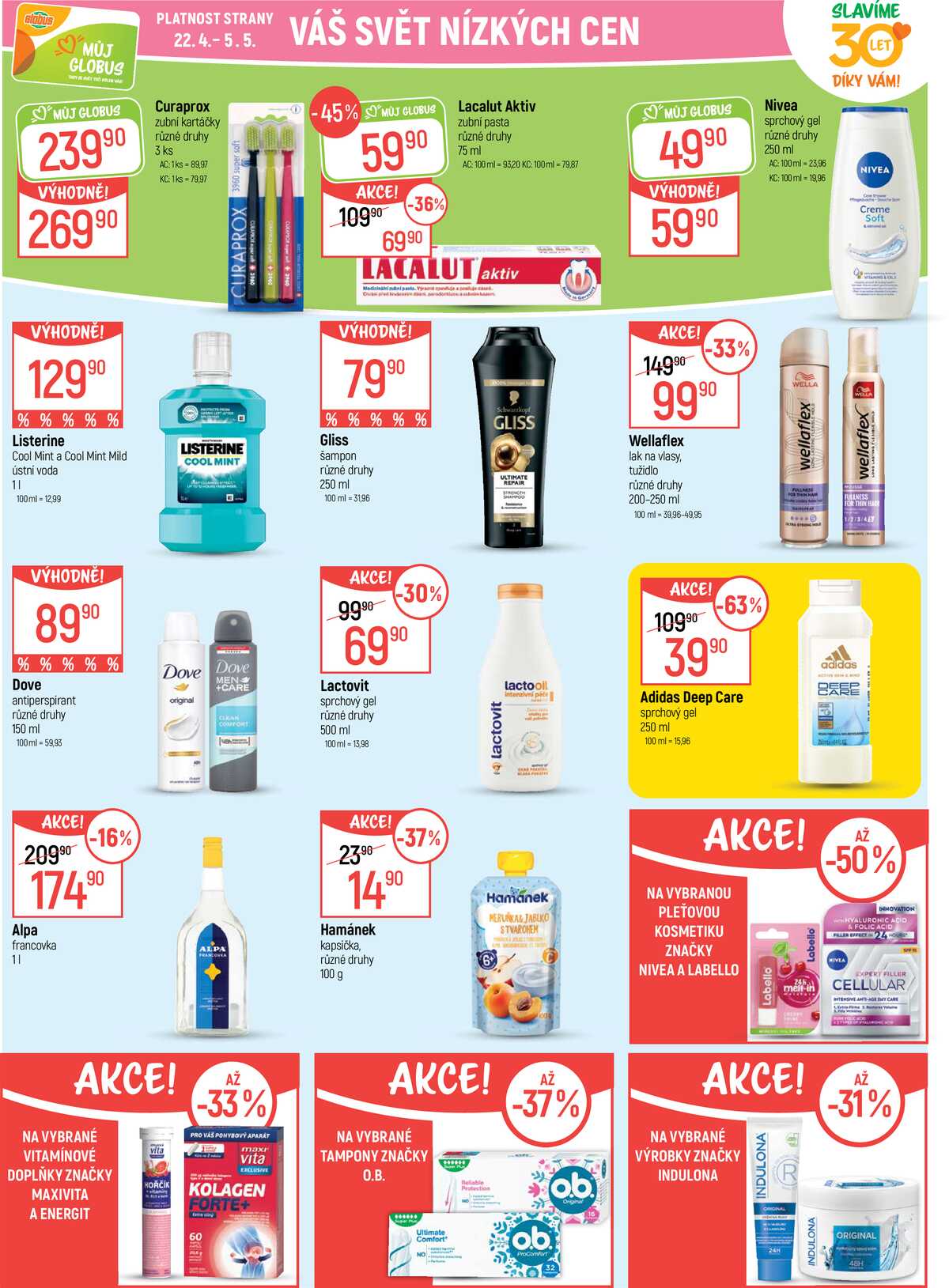 Akční leták Globus 22.4. - 28.4.2026 - Globus Chotíkov u Plzně strana 28