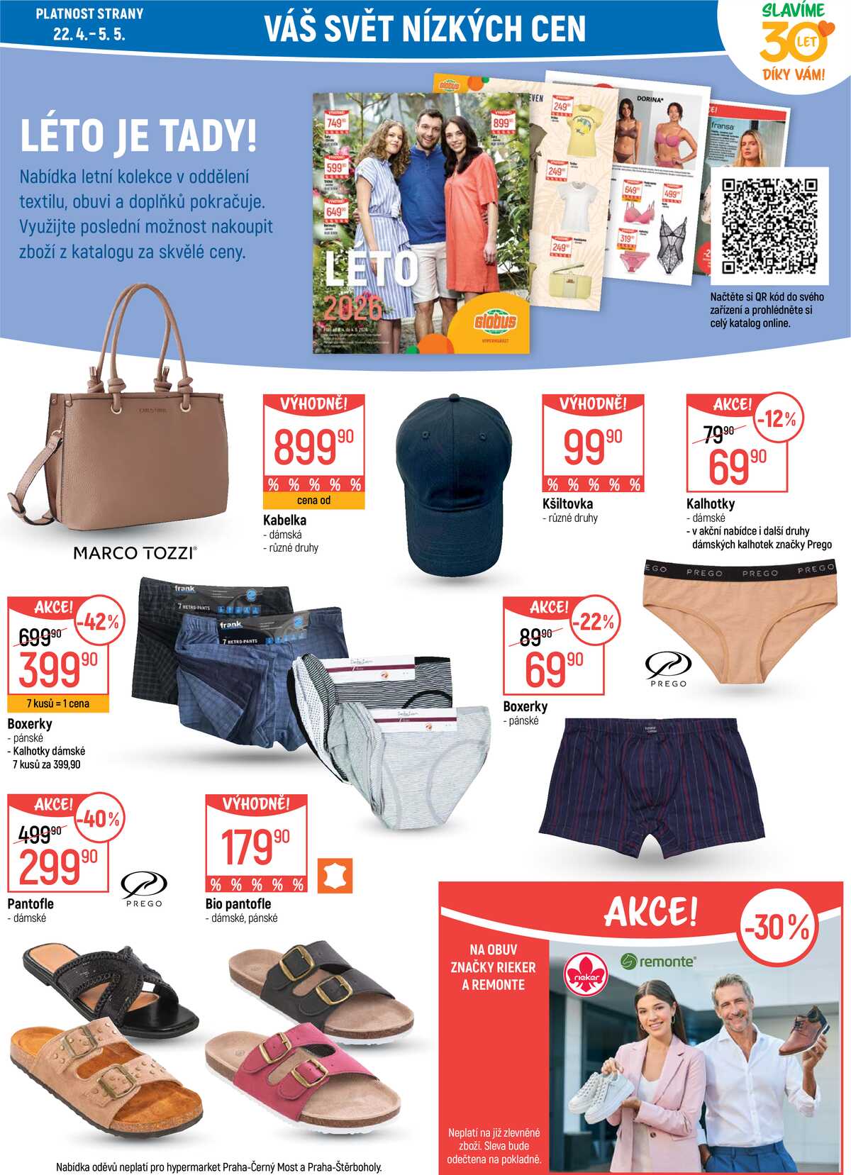 Akční leták Globus 22.4. - 28.4.2026 - Globus Chotíkov u Plzně strana 31