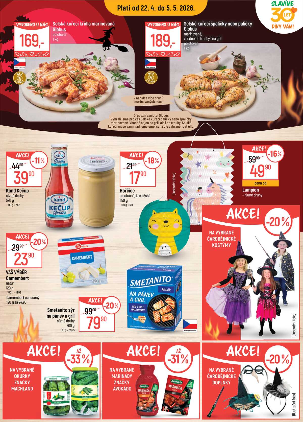 Akční leták Globus 22.4. - 5.5.2026 - Globus Trmice u Ústí nad Labem strana 4