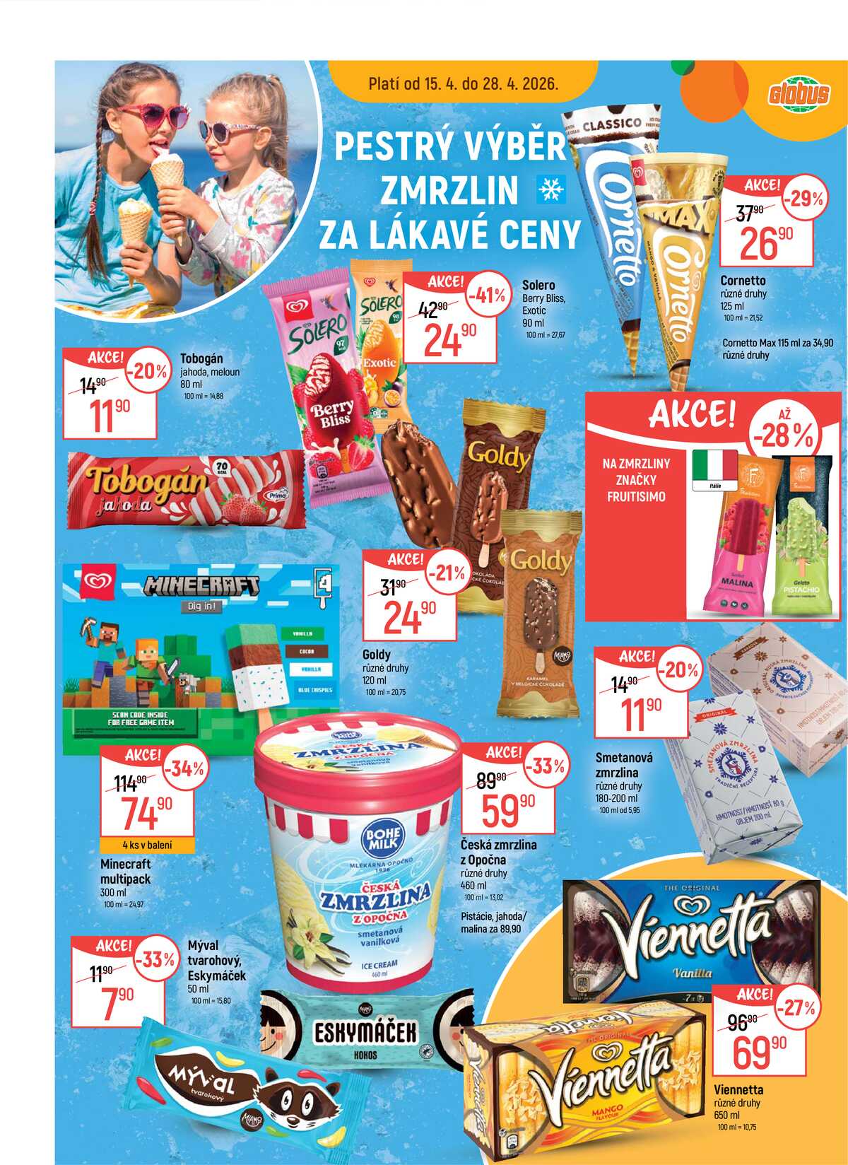 Akční leták Globus 22.4. - 28.4.2026 - Globus Trmice u Ústí nad Labem strana 16