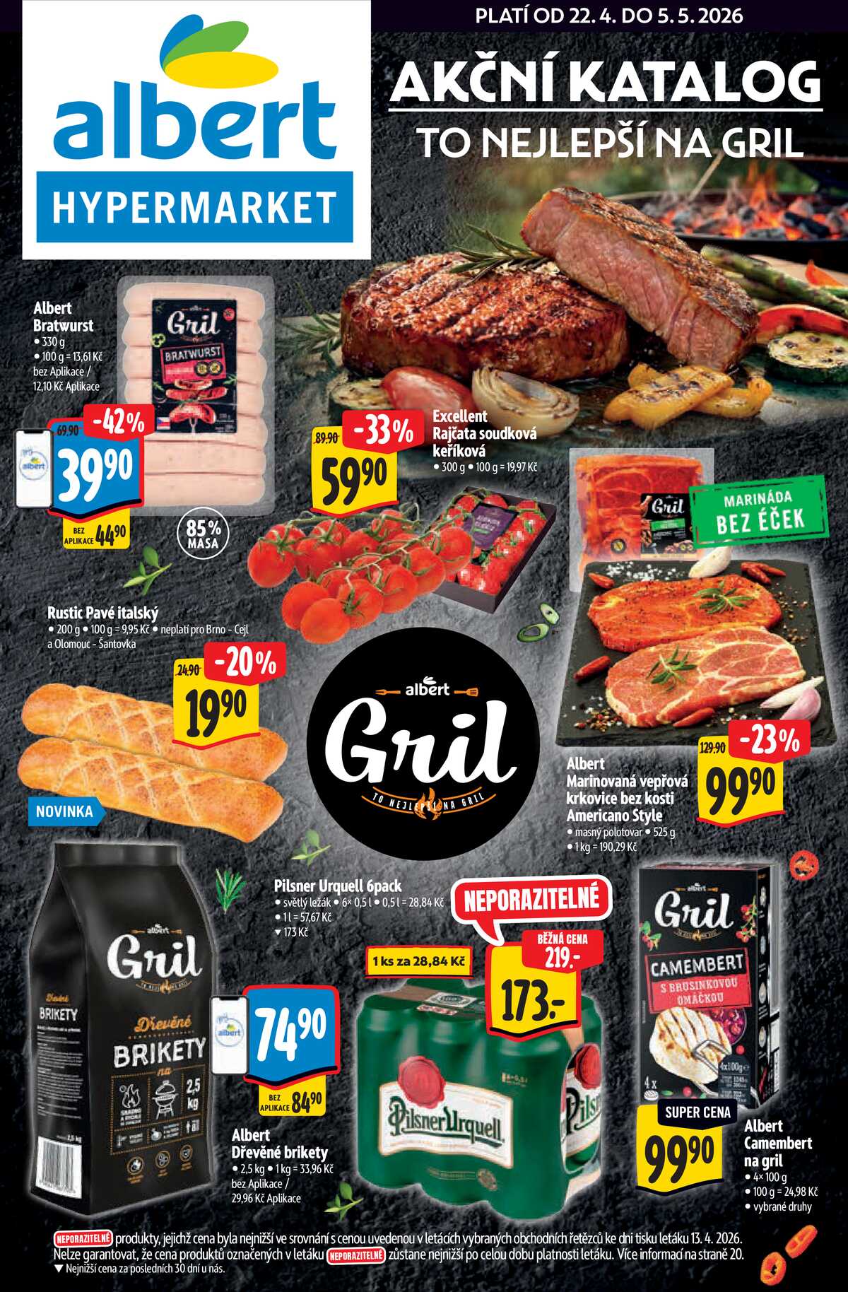 Albert  Hypermarket katalog Gril od 22.4. do 5.5.2026 strana 1