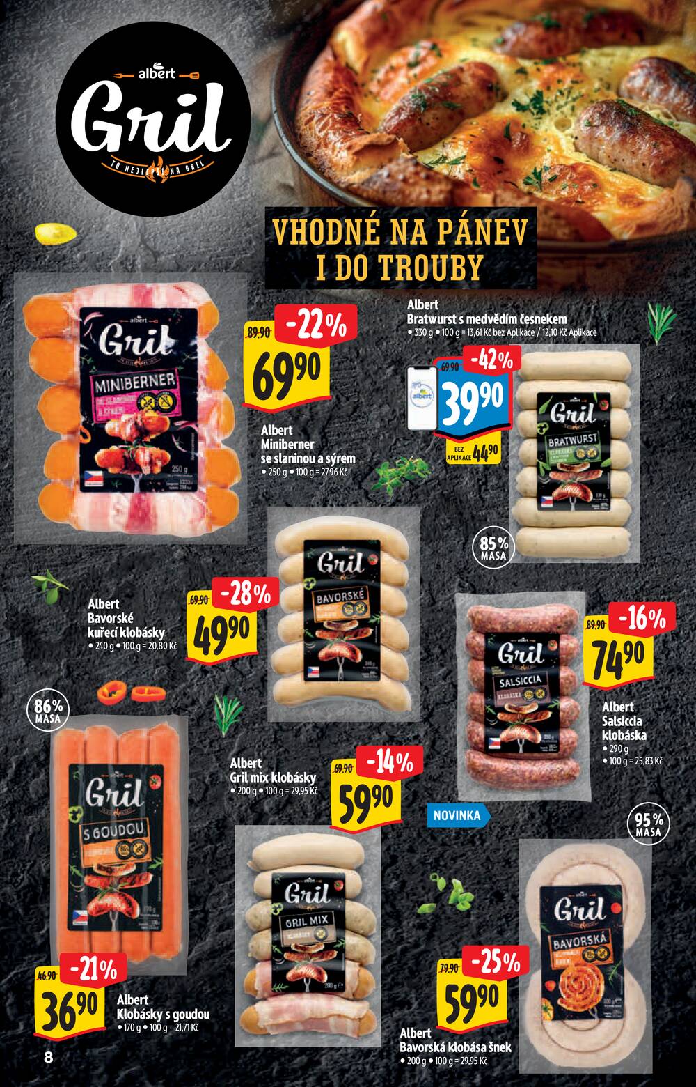 Leták Albert - Albert  Hypermarket katalog Gril od 22.4. do 5.5.2026 - strana 8